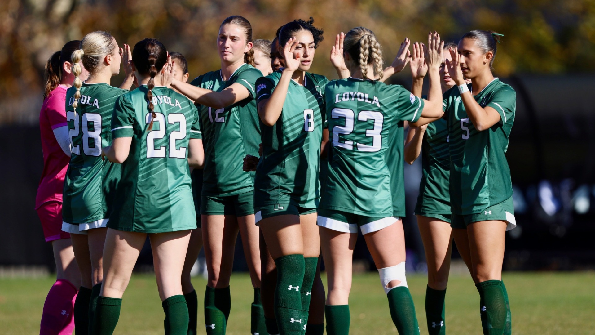 Team huddle