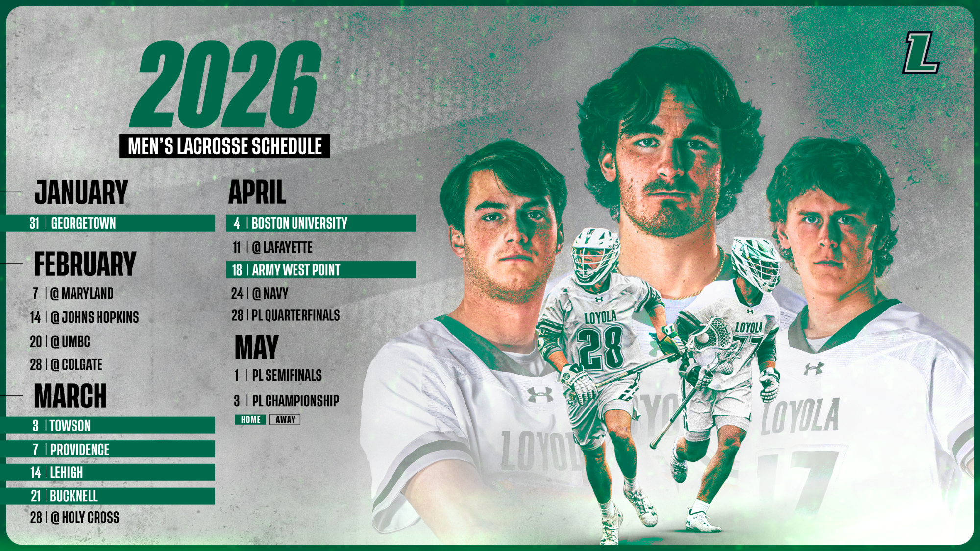 2026 Loyola Men's Lacrosse Schedule