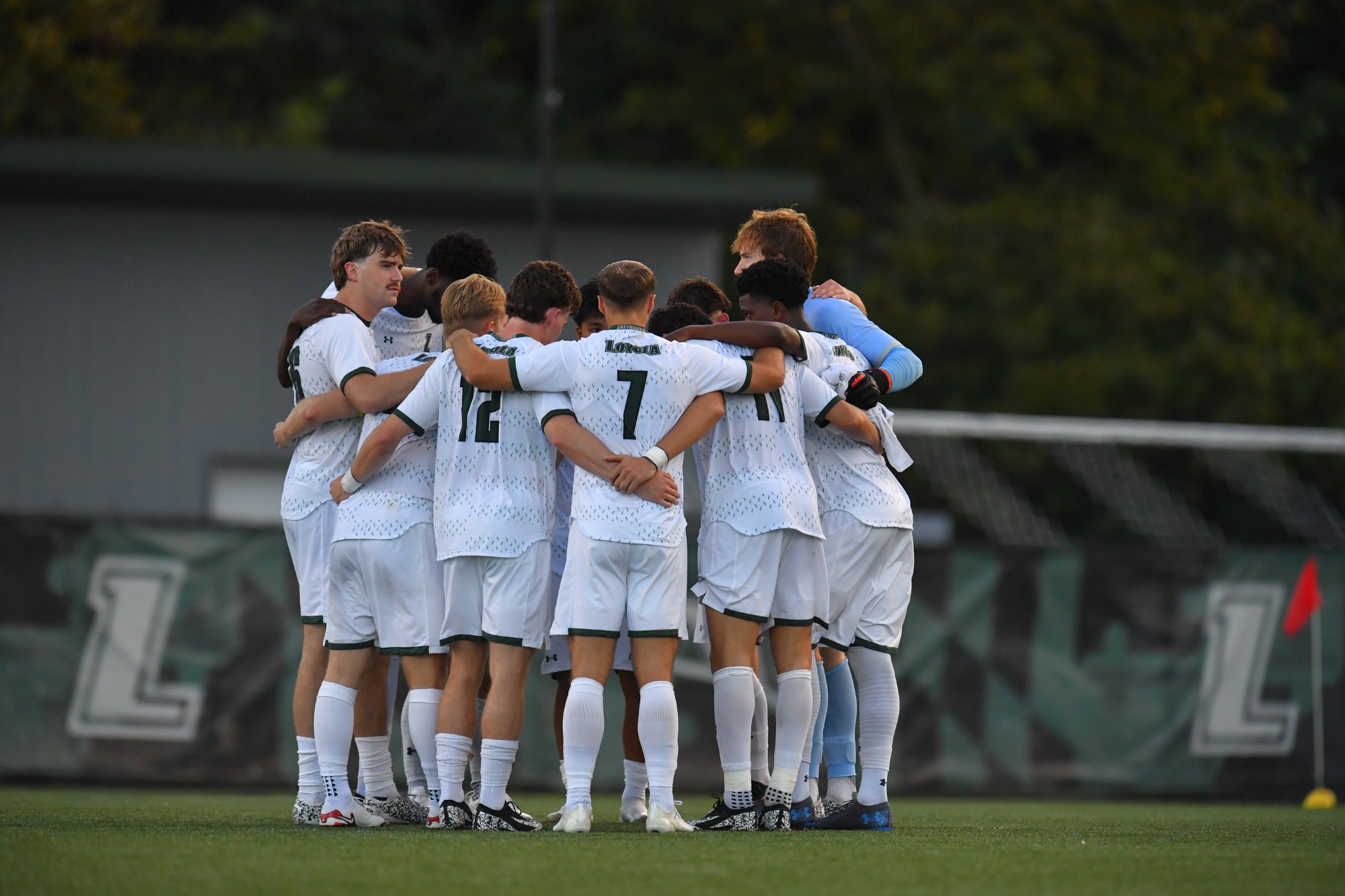 Team huddle