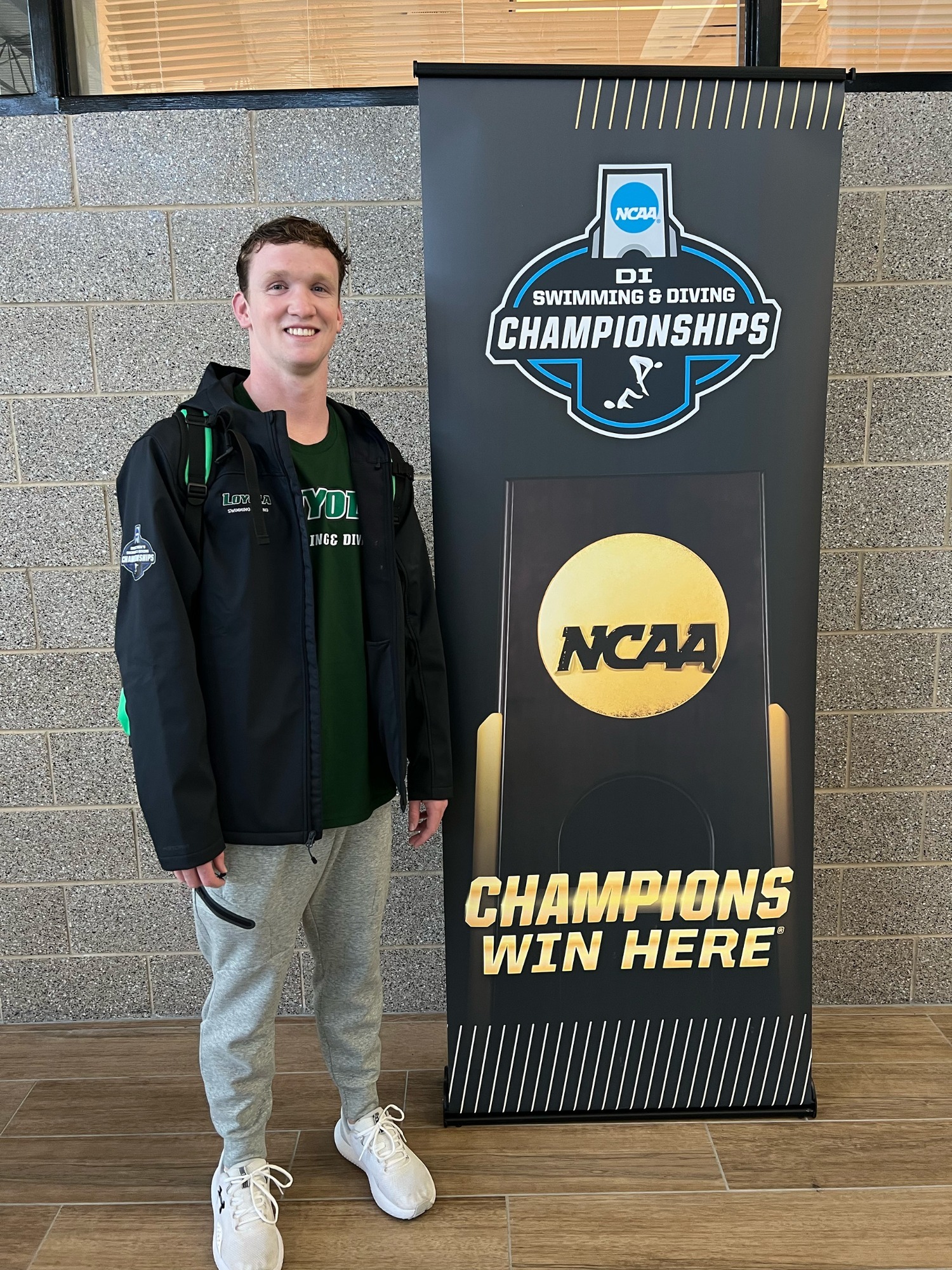 Joe Hayburn at the NCA Championships