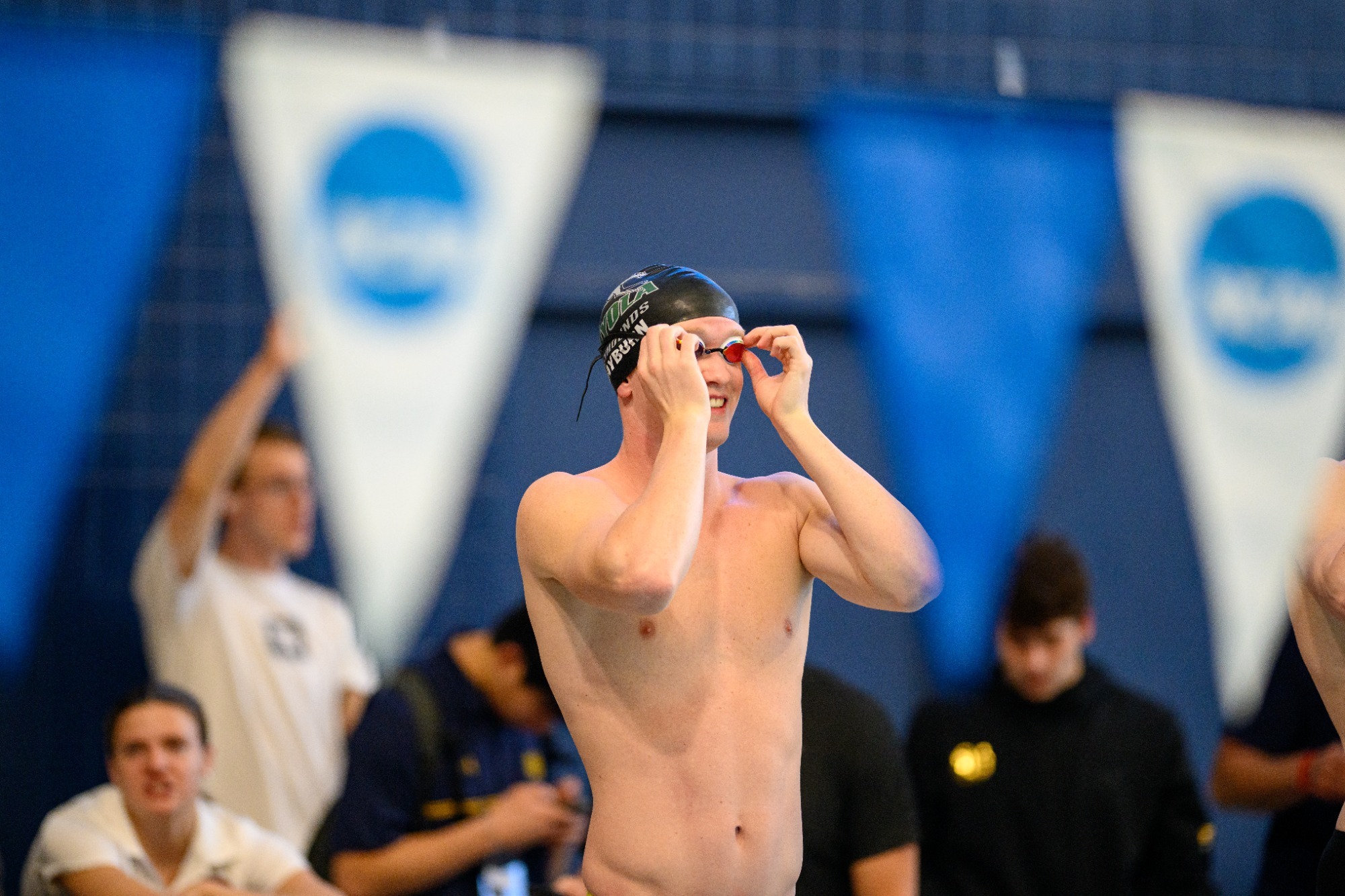 Joe Hayburn at the 2026 NCAA Men's Swimming & Diving Championships