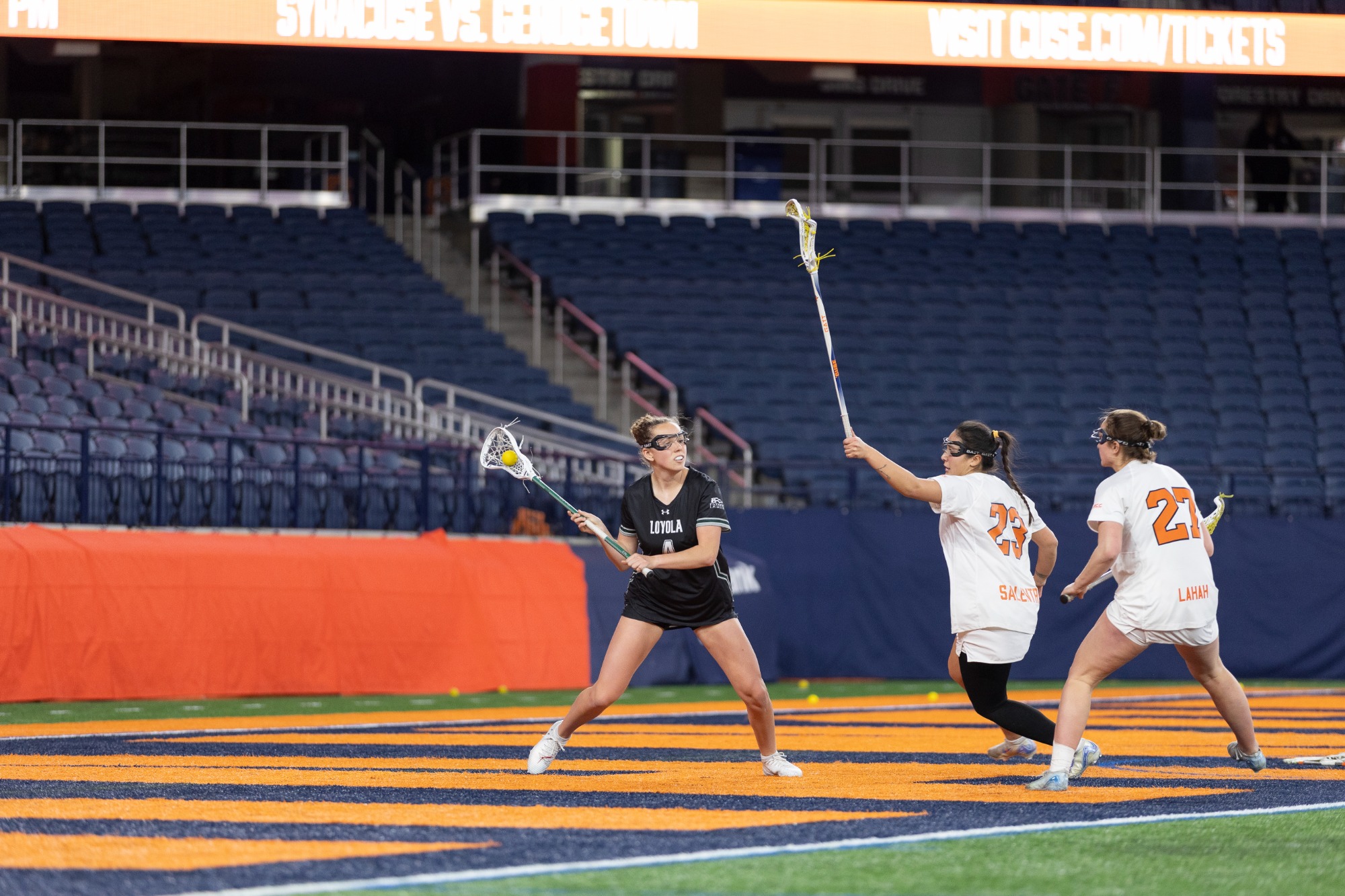 Loyola University Maryland vs Syracuse University, Women’s Lacrosse, Tuesday, February 24, 2026