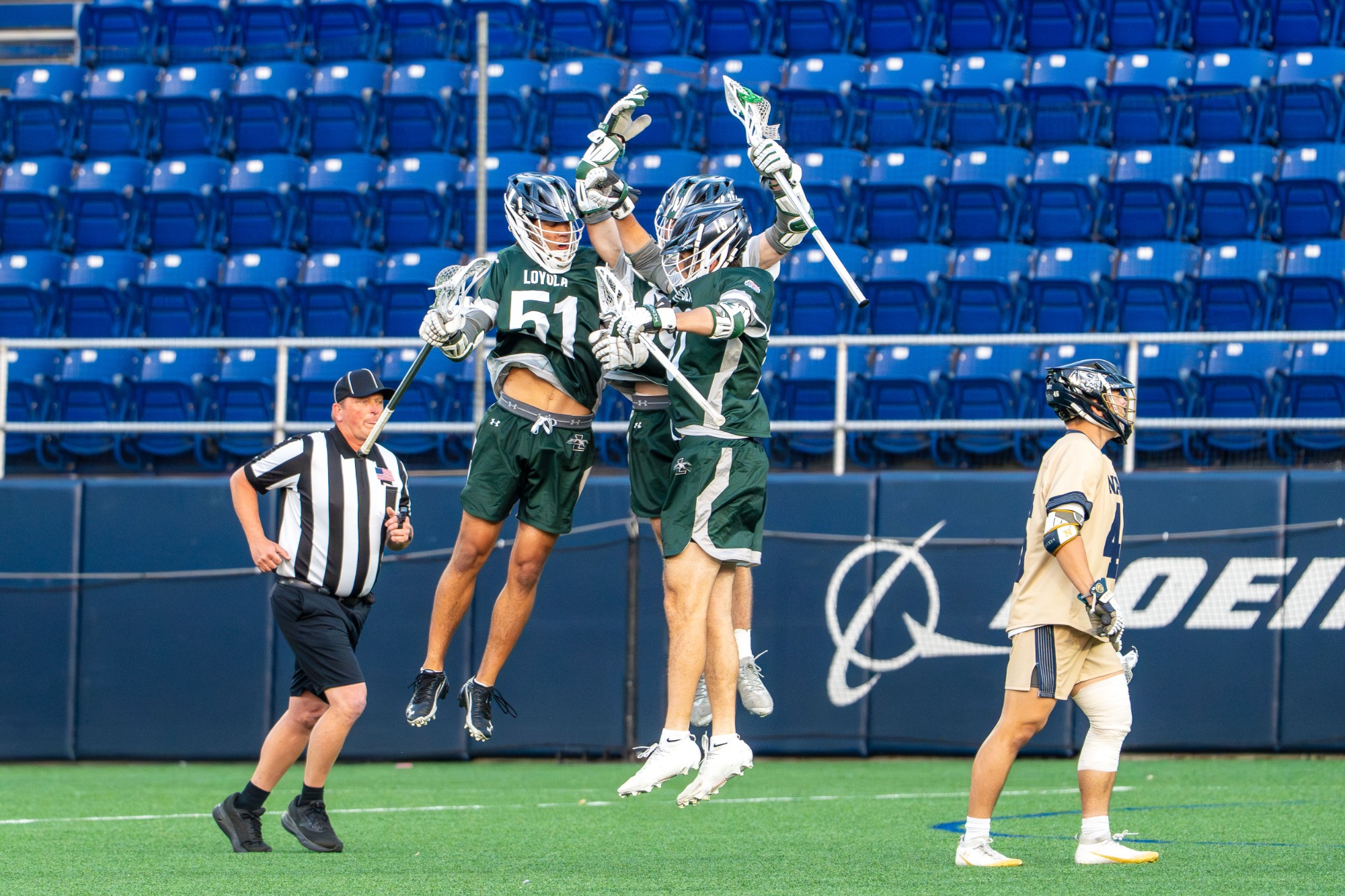 The Greyhounds celebrate a Mason Cook goal