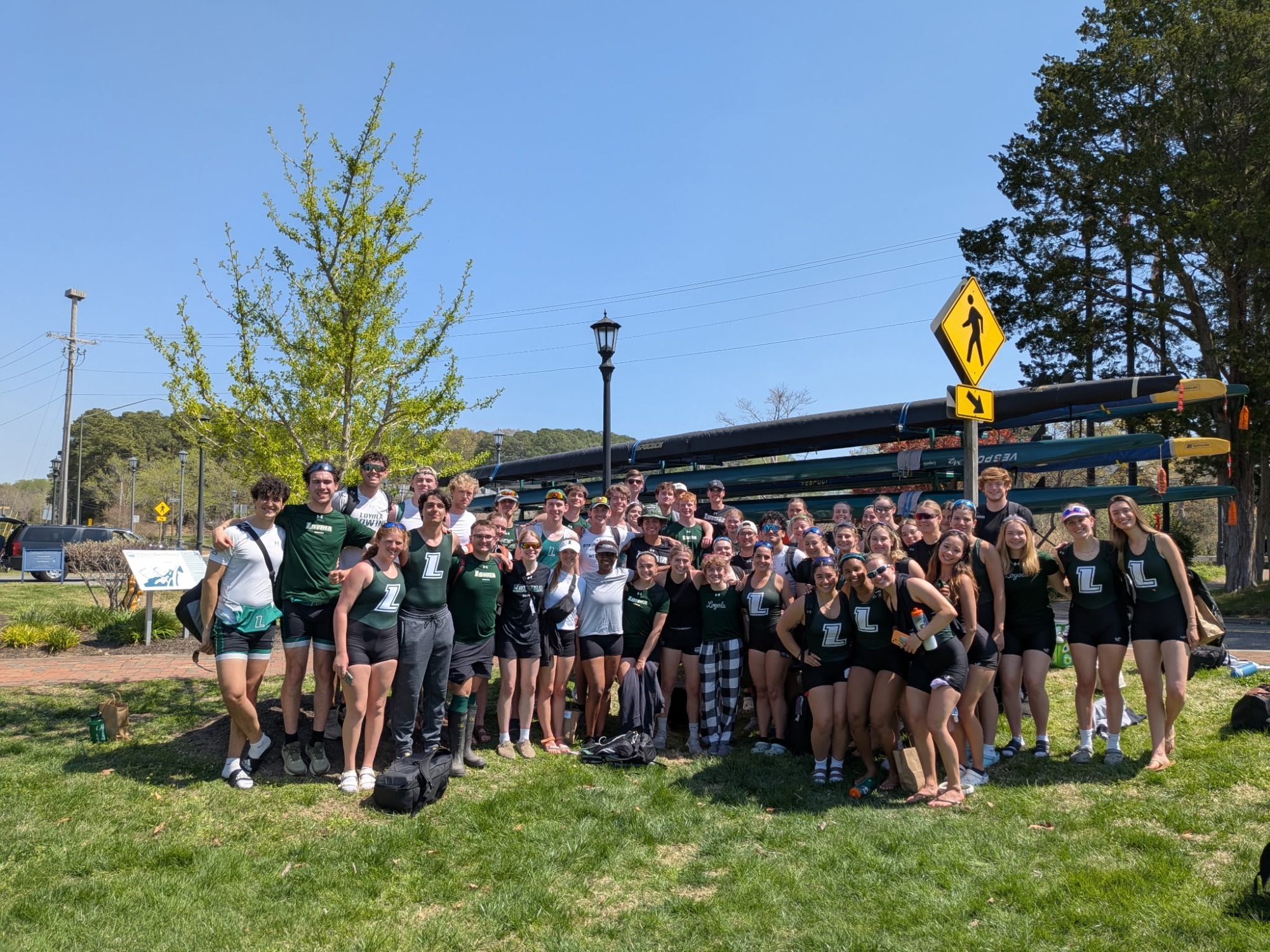 Men's & Women's Rowing at the St. Mary's River