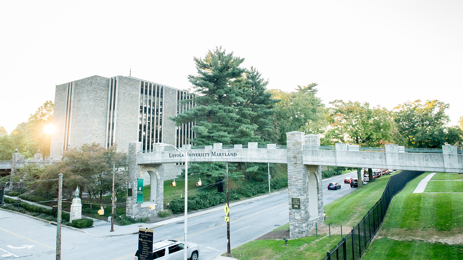 Loyola Charles Street Bridge