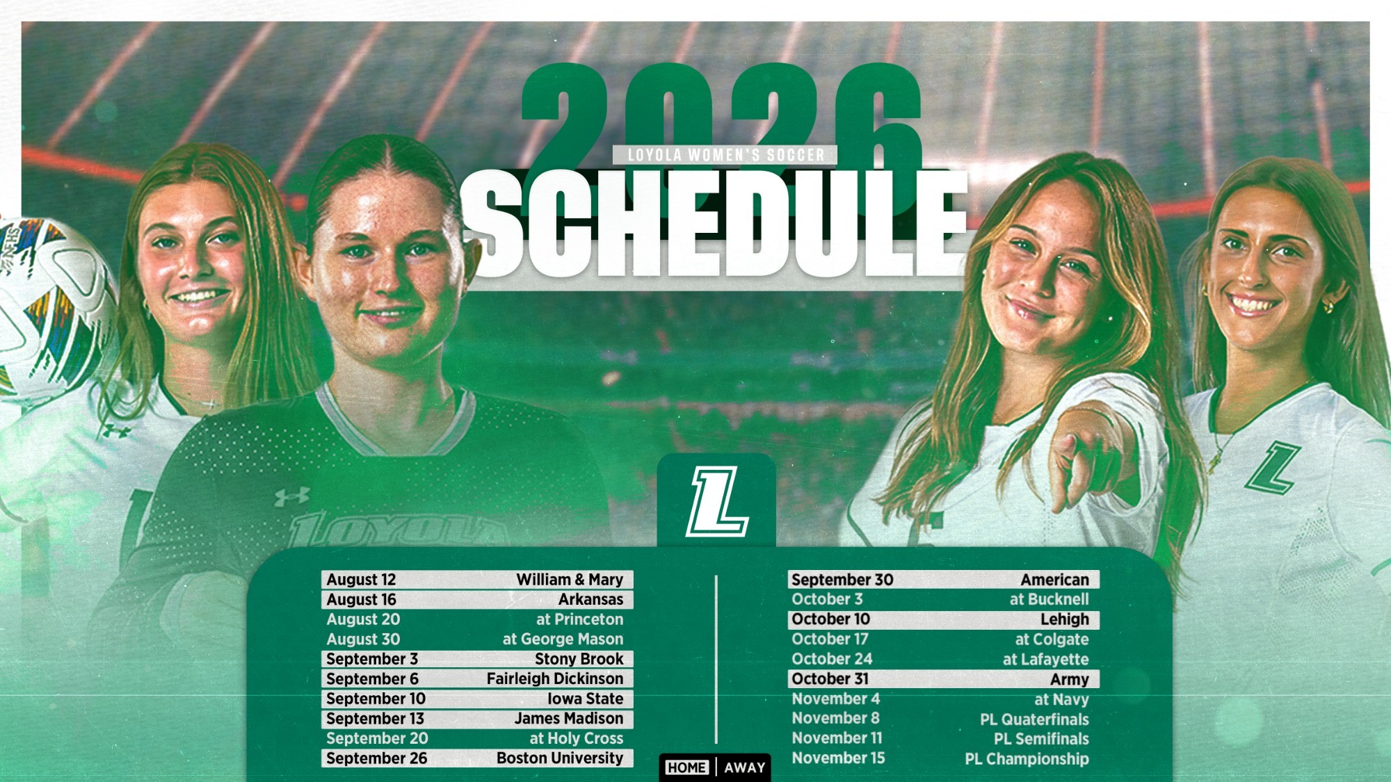 WSOC 2026 Schedule