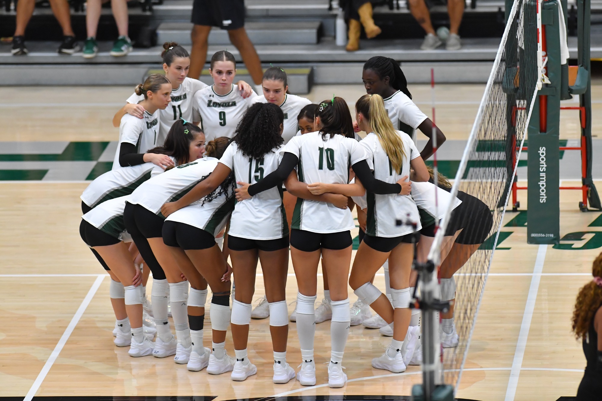 Team huddle