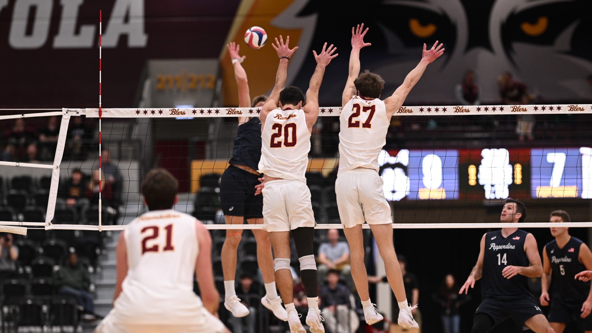 Josh Schellinger, Aidan Klein block