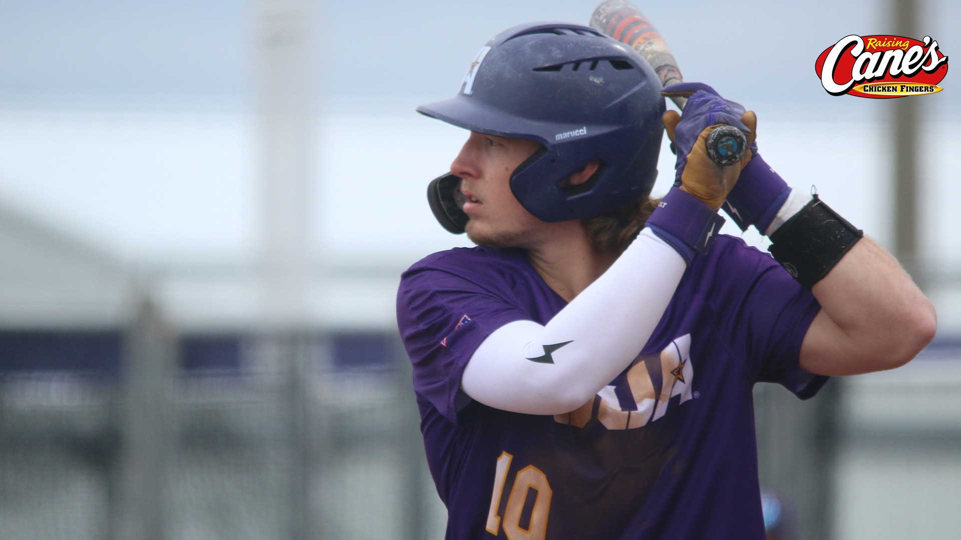 Dalton Wilson stands in the box during a game against John Melvin
