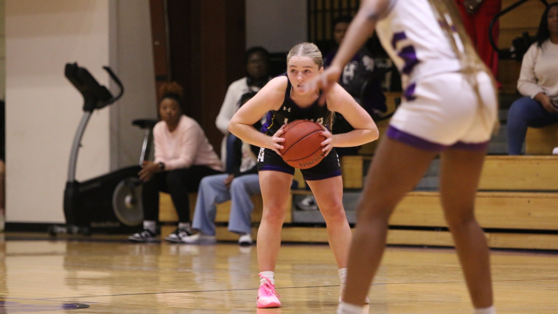 Reese Stephens looks to setup the offense against Texas College