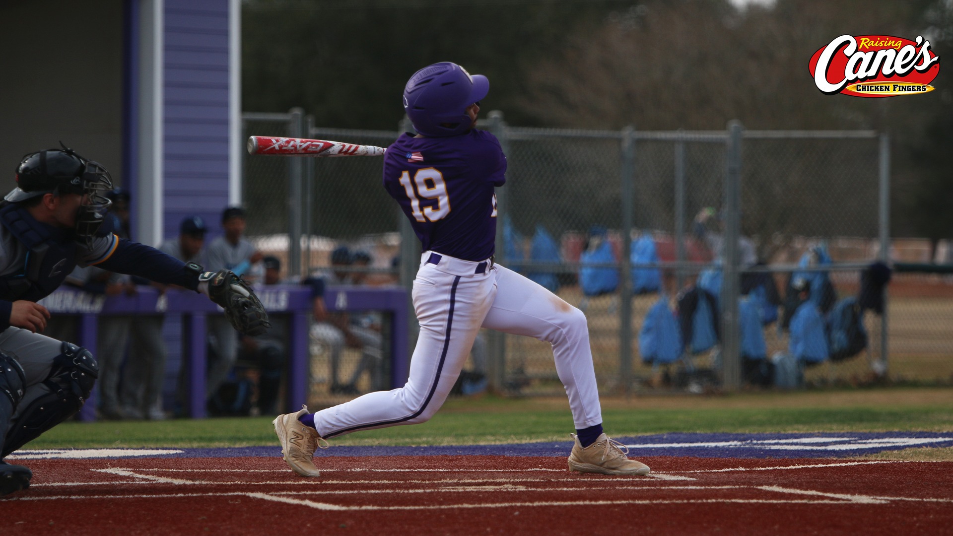 Cameren Parks swings at pitch during a game
