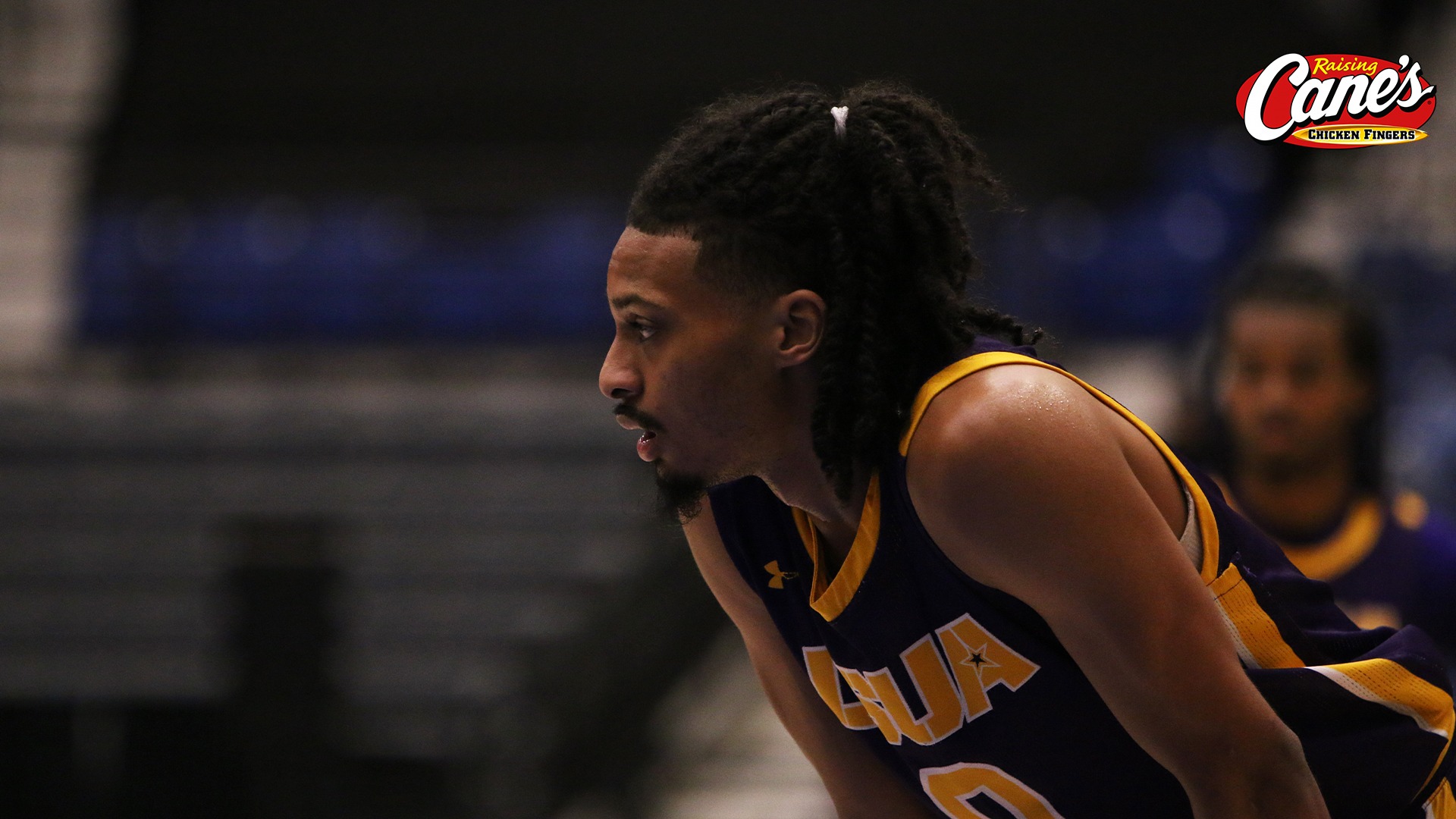 PD McCraney takes a breather during an RRAC Tournament game