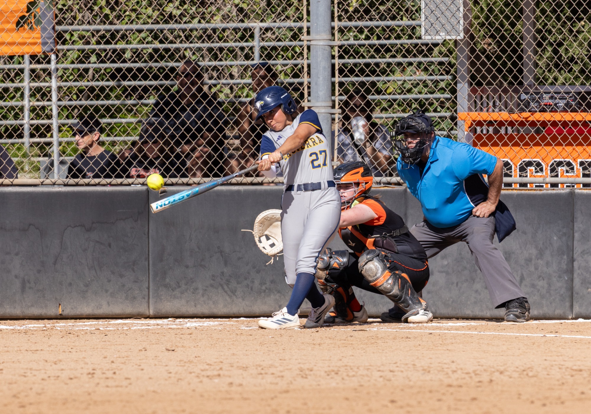 Ayiana Cardenas batting