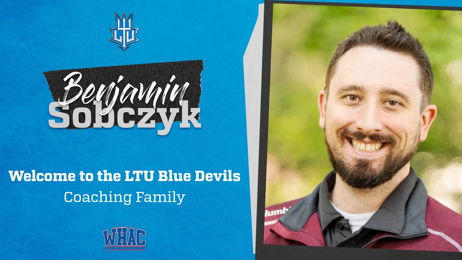 New Esports head coach 2024 news release graphic