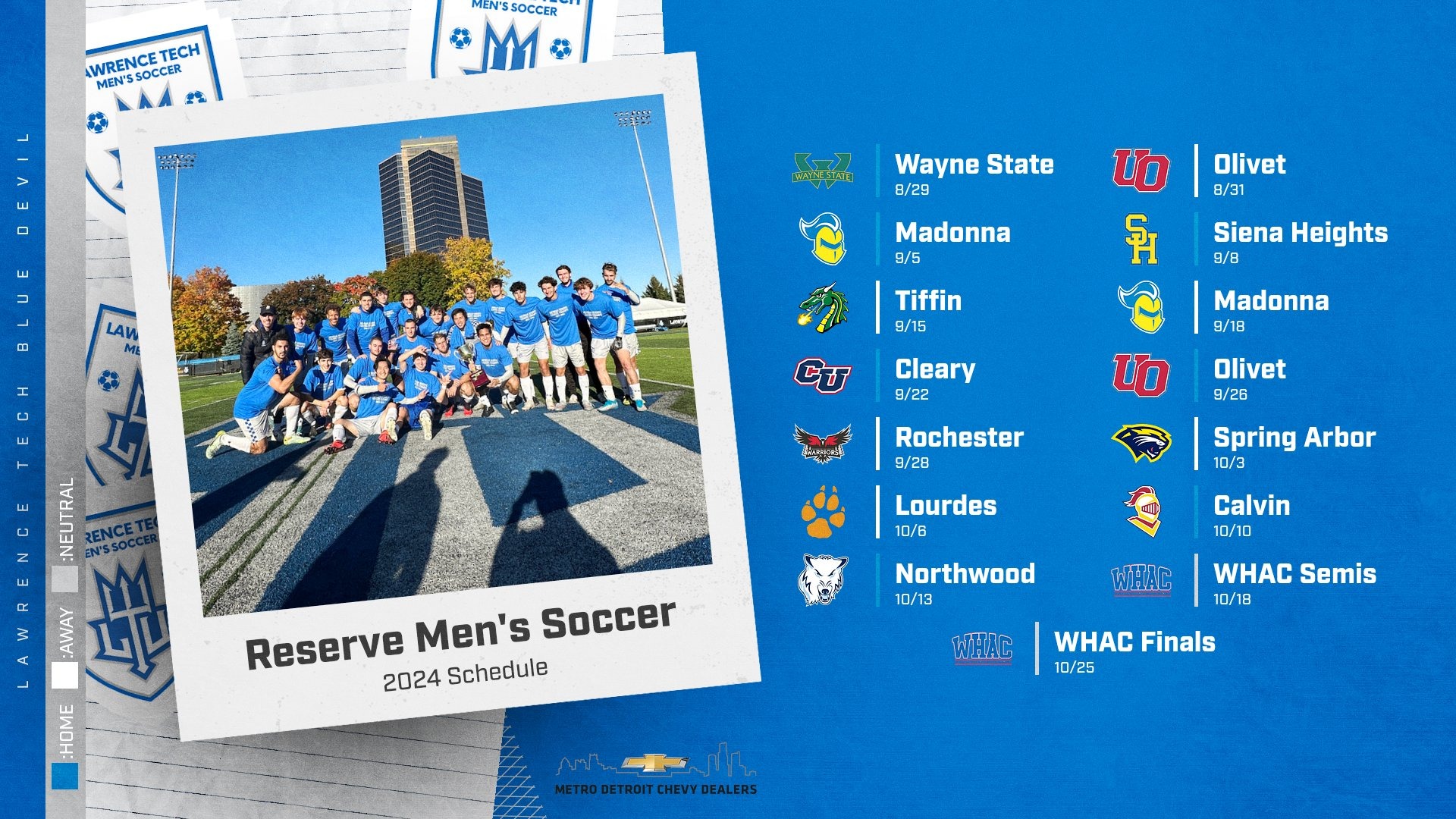 JV MSOC Schedule