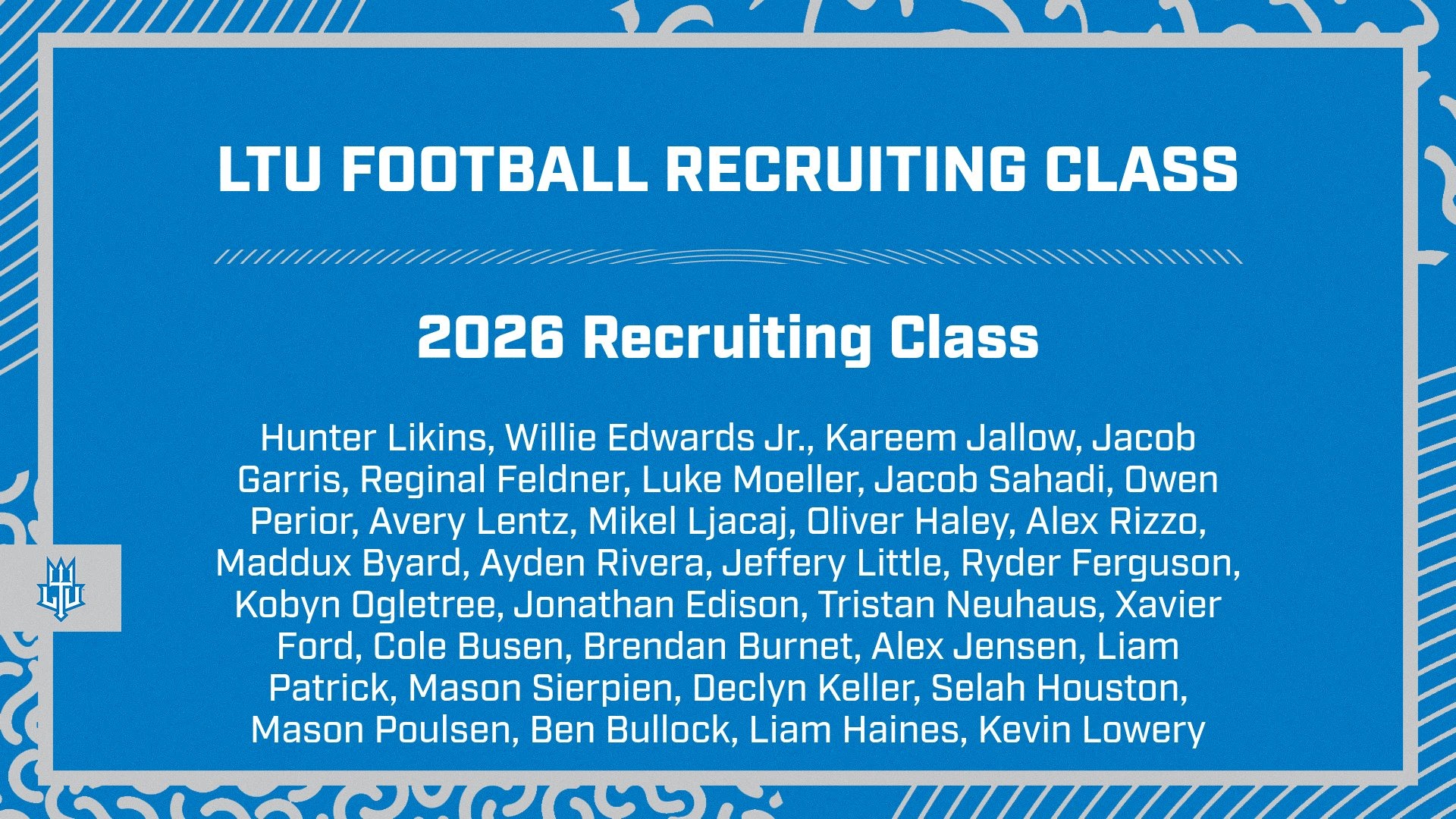 FB Recruiting Class