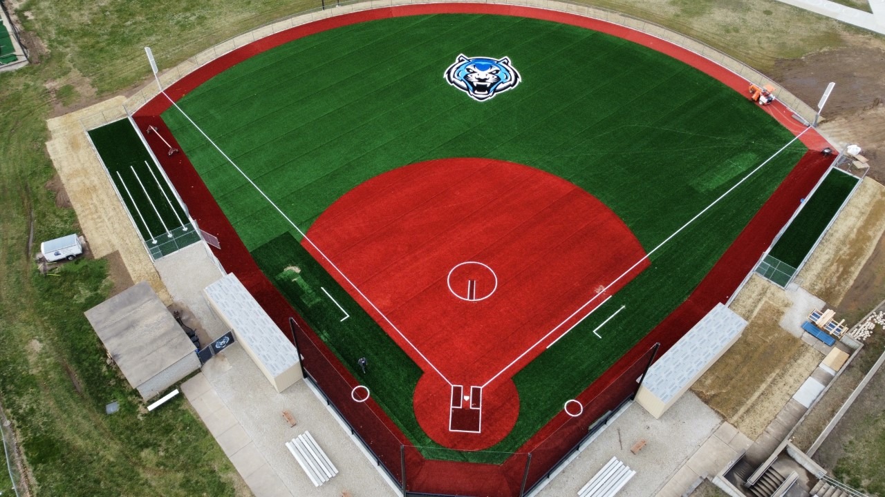 Arial Shot of LU Softball Field