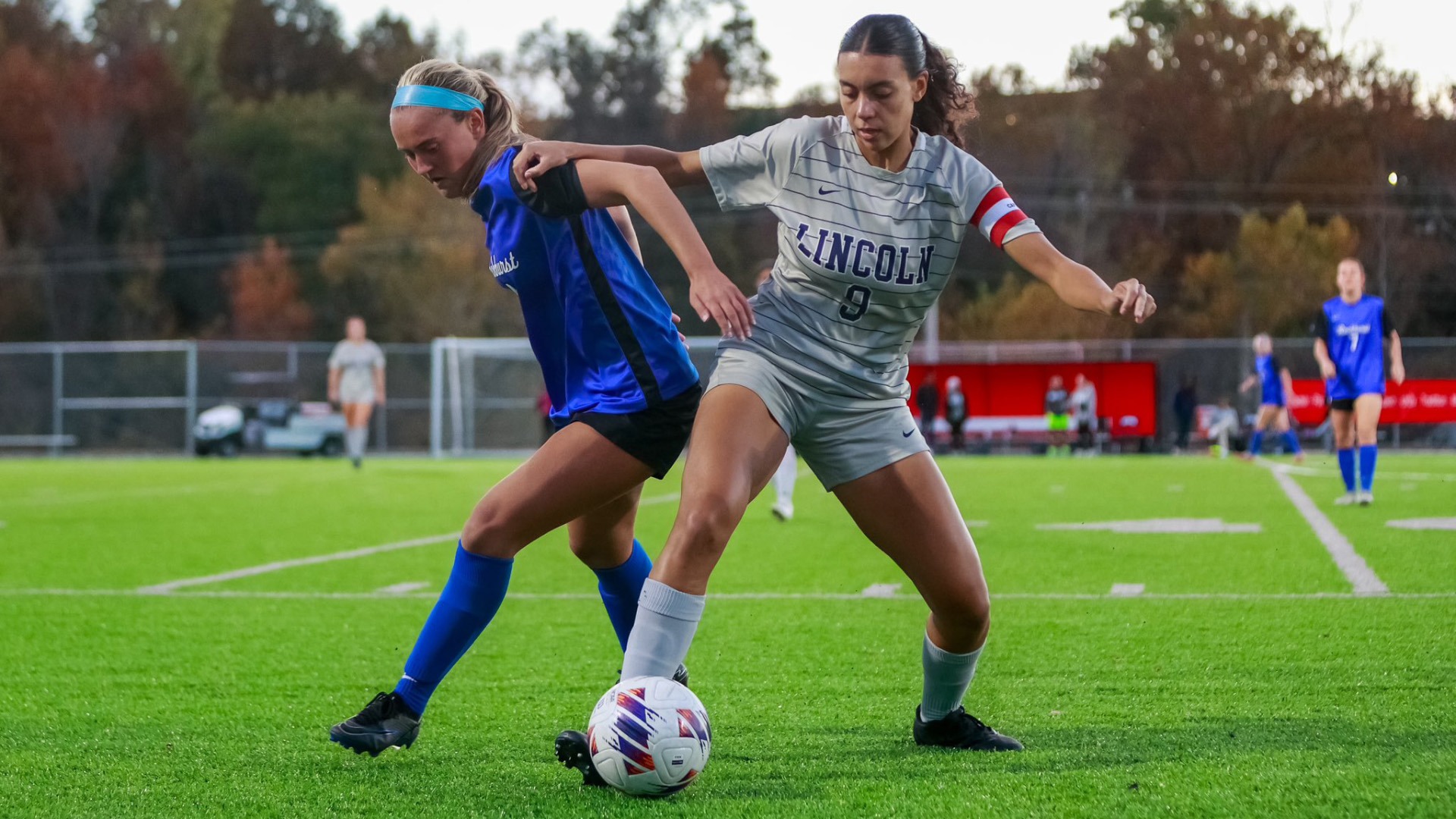 Carolina dos Santos Plays for Lincoln against Rockhurst
