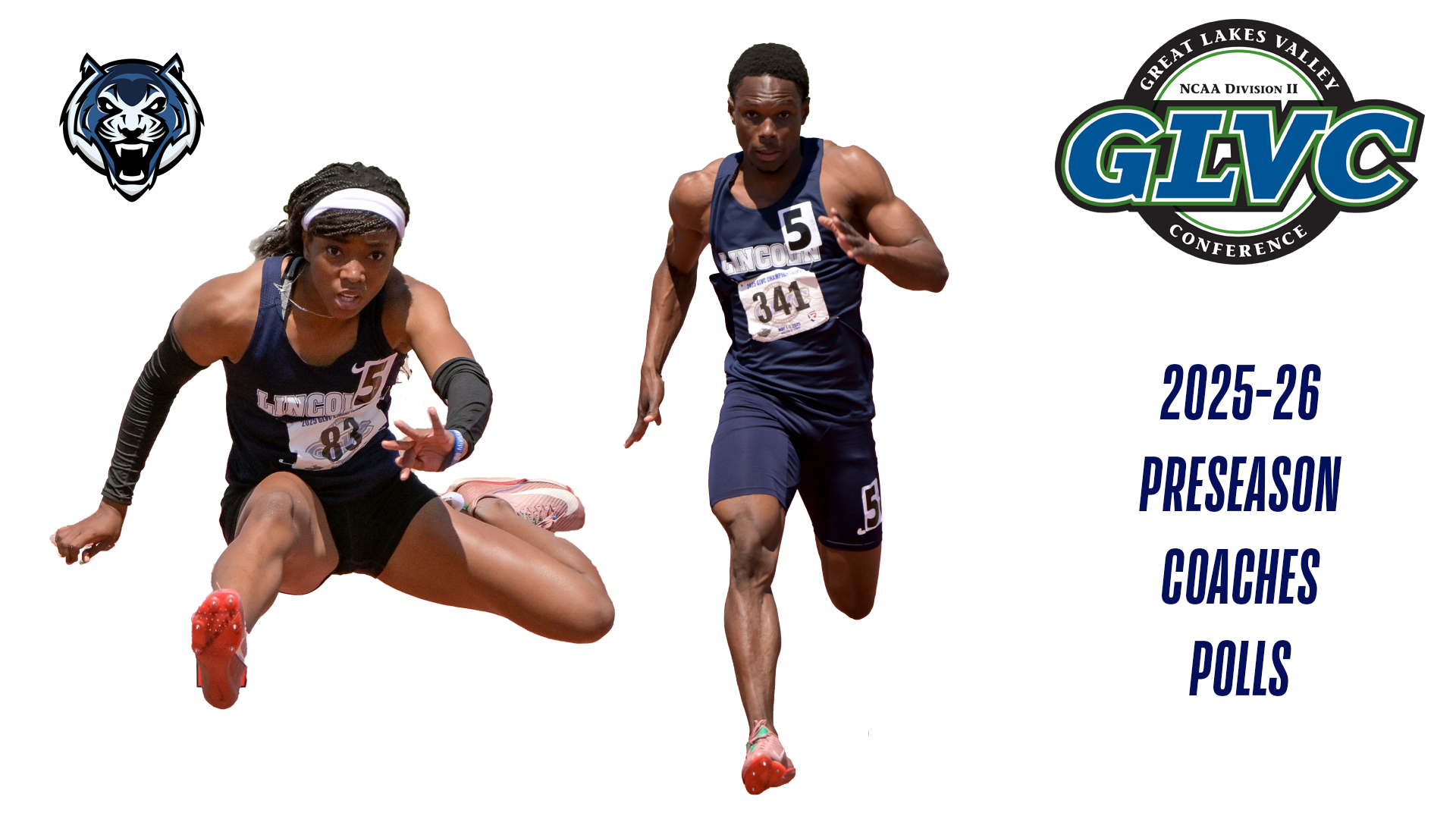 2025-26 GLVC Indoor Track & Field Preseason Coaches Polls