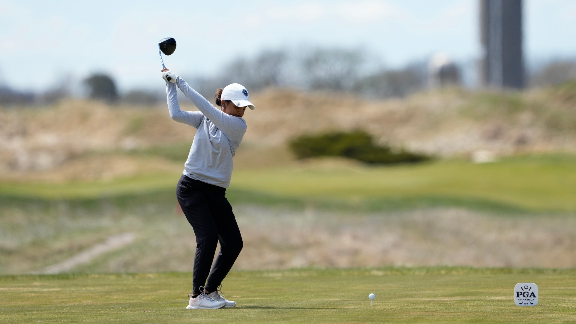 Divya Gunasegar Tees Off at the 2025 PGA WORKS Championship