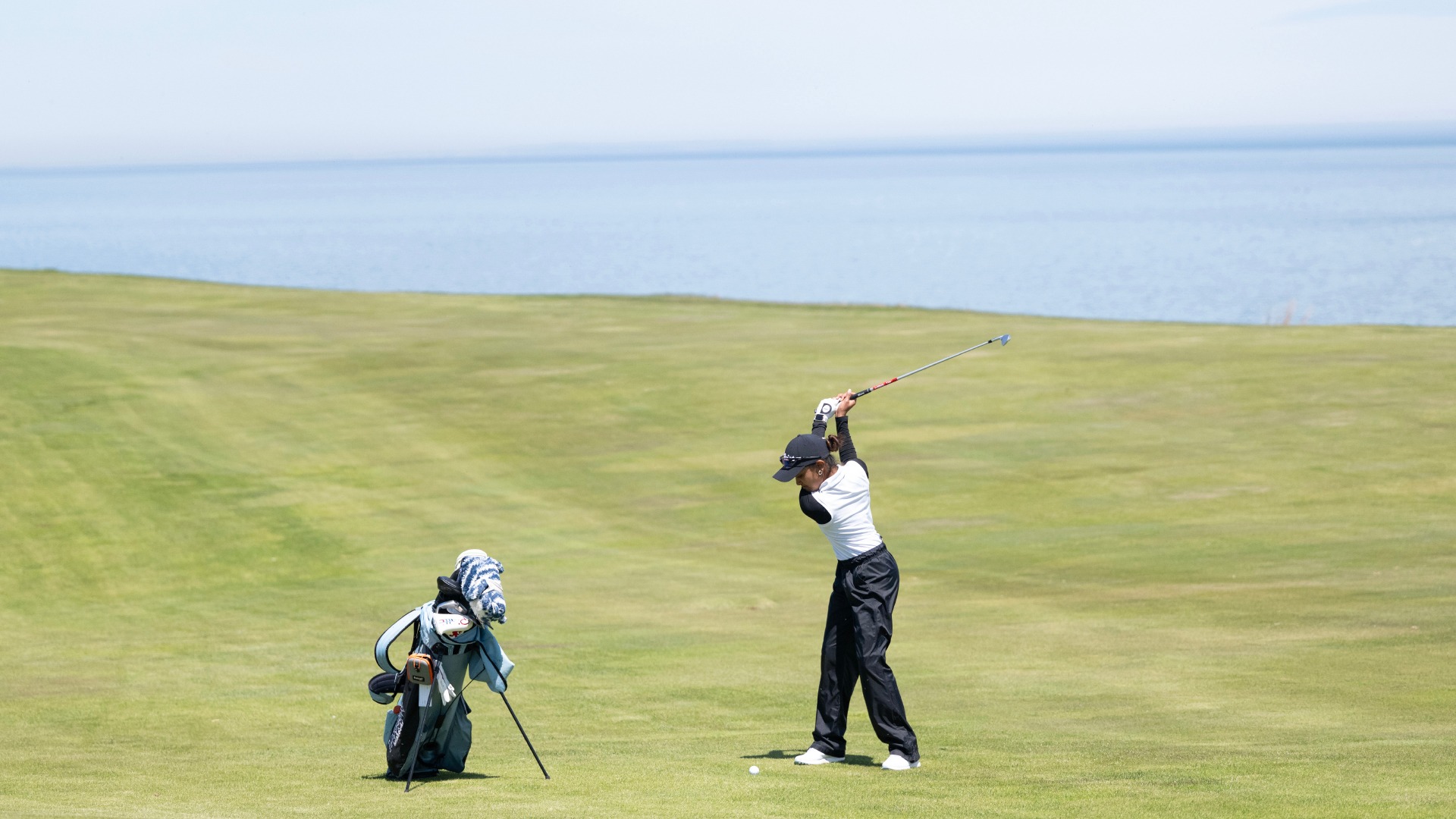 Kaathi Gunasegar Playing in the 2025 PGA WORKS Championship at Whistling Straits Golf Club