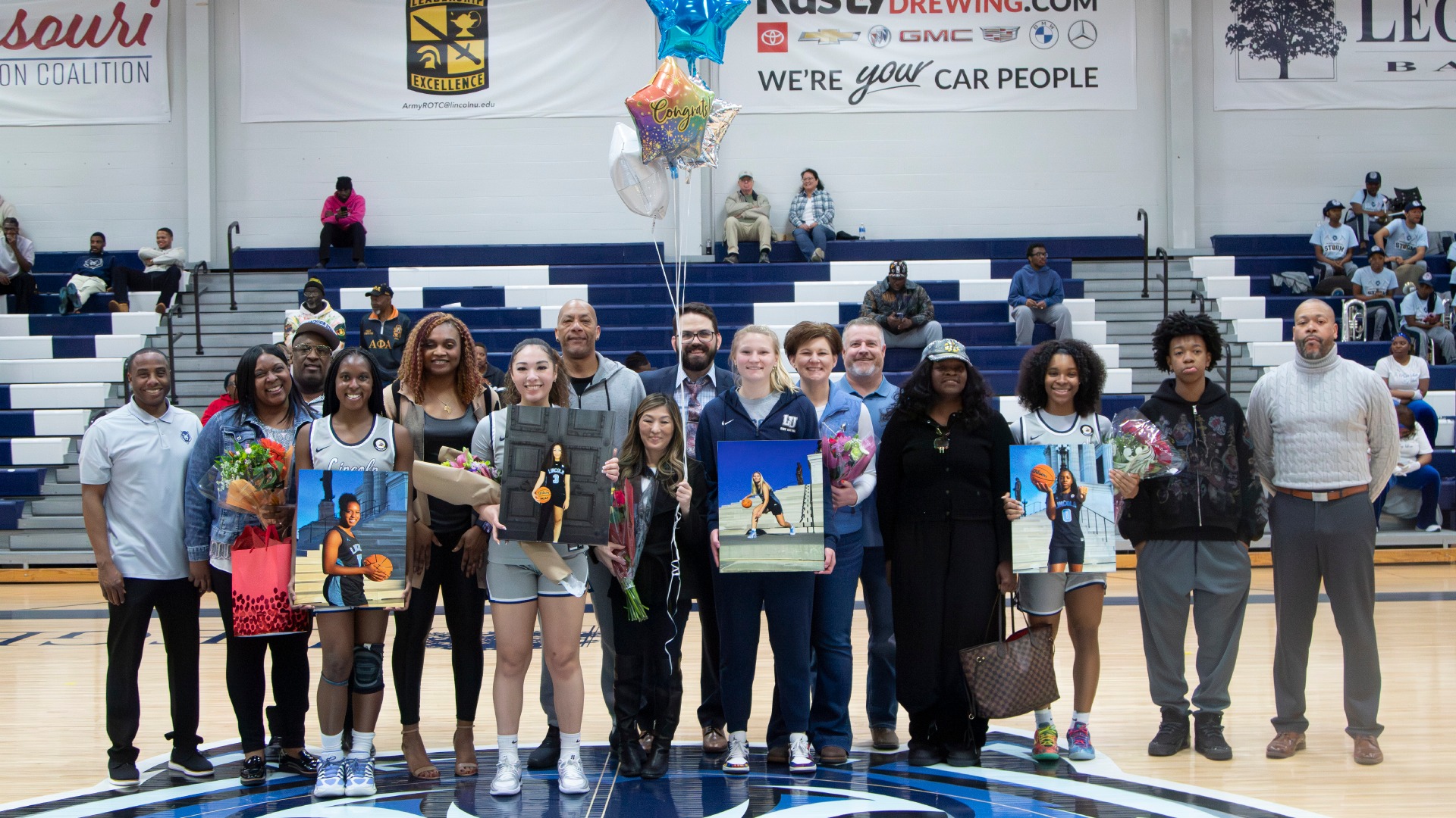 Lincoln Women's Basketball Senior Day 2025-26