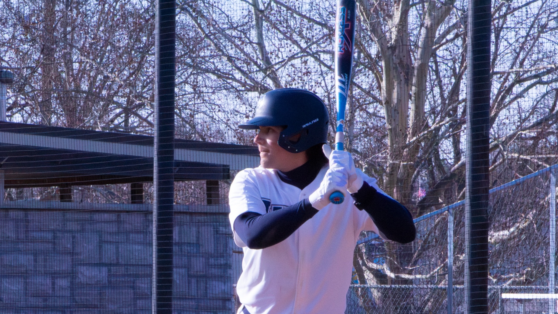 Blythe Blakey Bats Against Upper Iowa