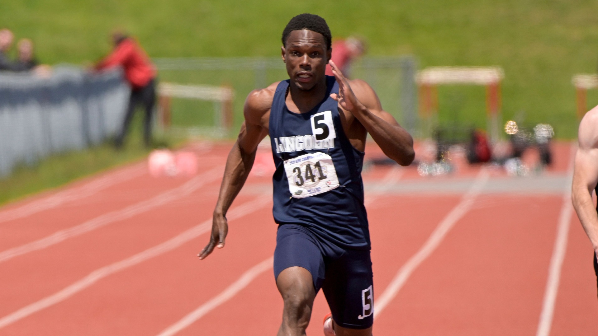 Tajai Duffus Competes for Lincoln During the 2026 Outdoor Season