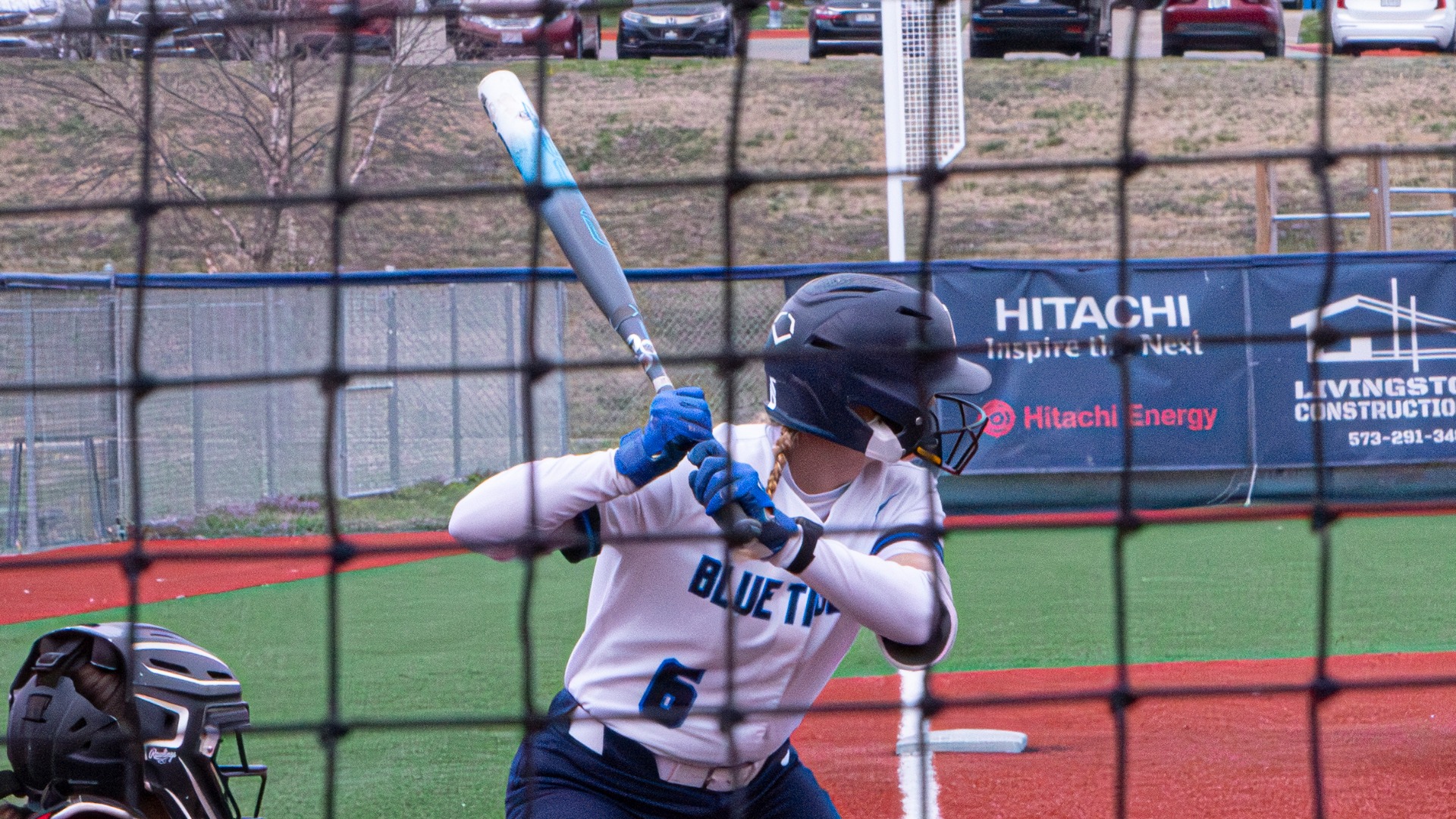 Abi Jorgensen gets set to bat at home in 2026