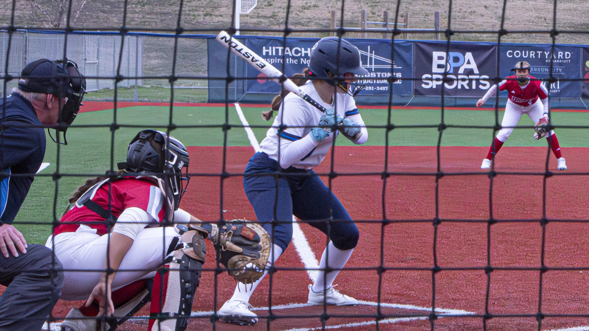 Josie Stewart Bats Against Drury in a Home Game in 2026