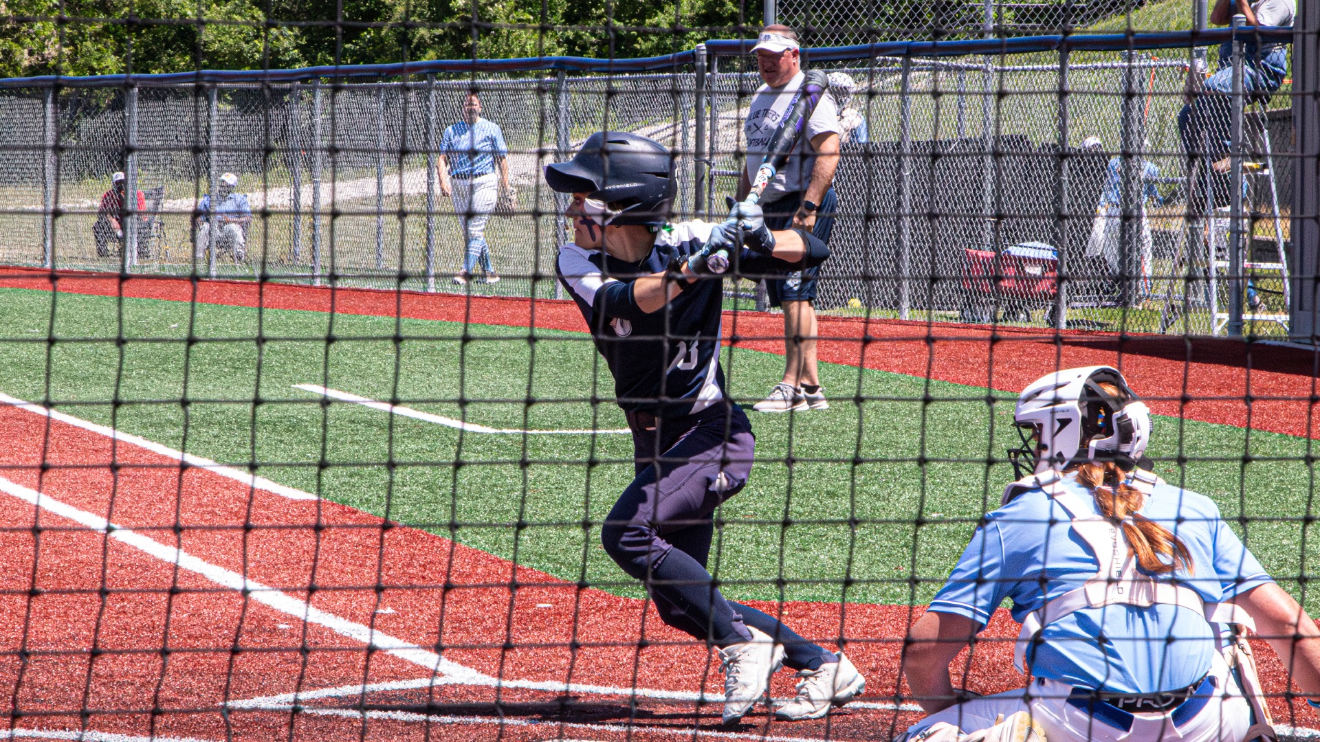 Ann-Marie Simpson Bats During the 2026 Senior Day Sunday at LU Softball Field