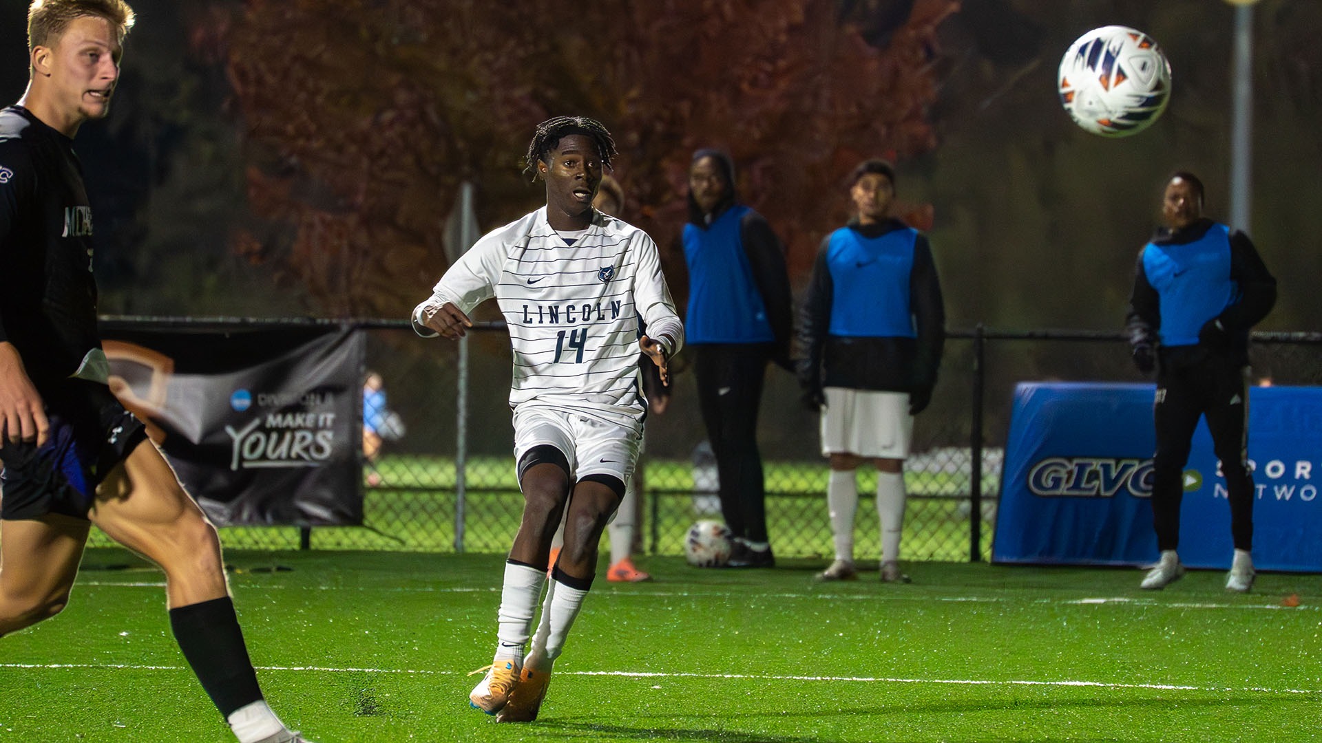 Junior Grizzelle Plays in the Semi-Finals of the 2025 GLVC Men's Soccer Championship