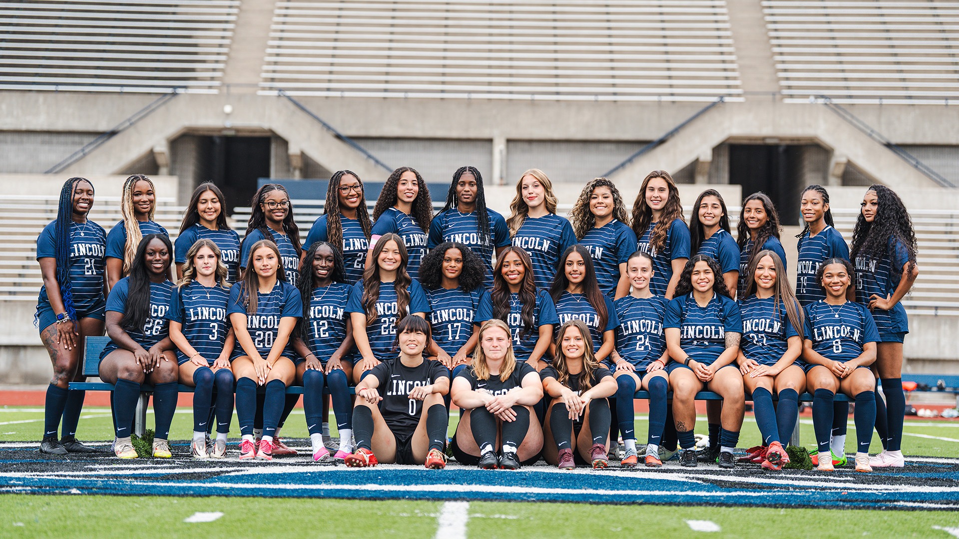 2026 Lincoln Women's Soccer Team
