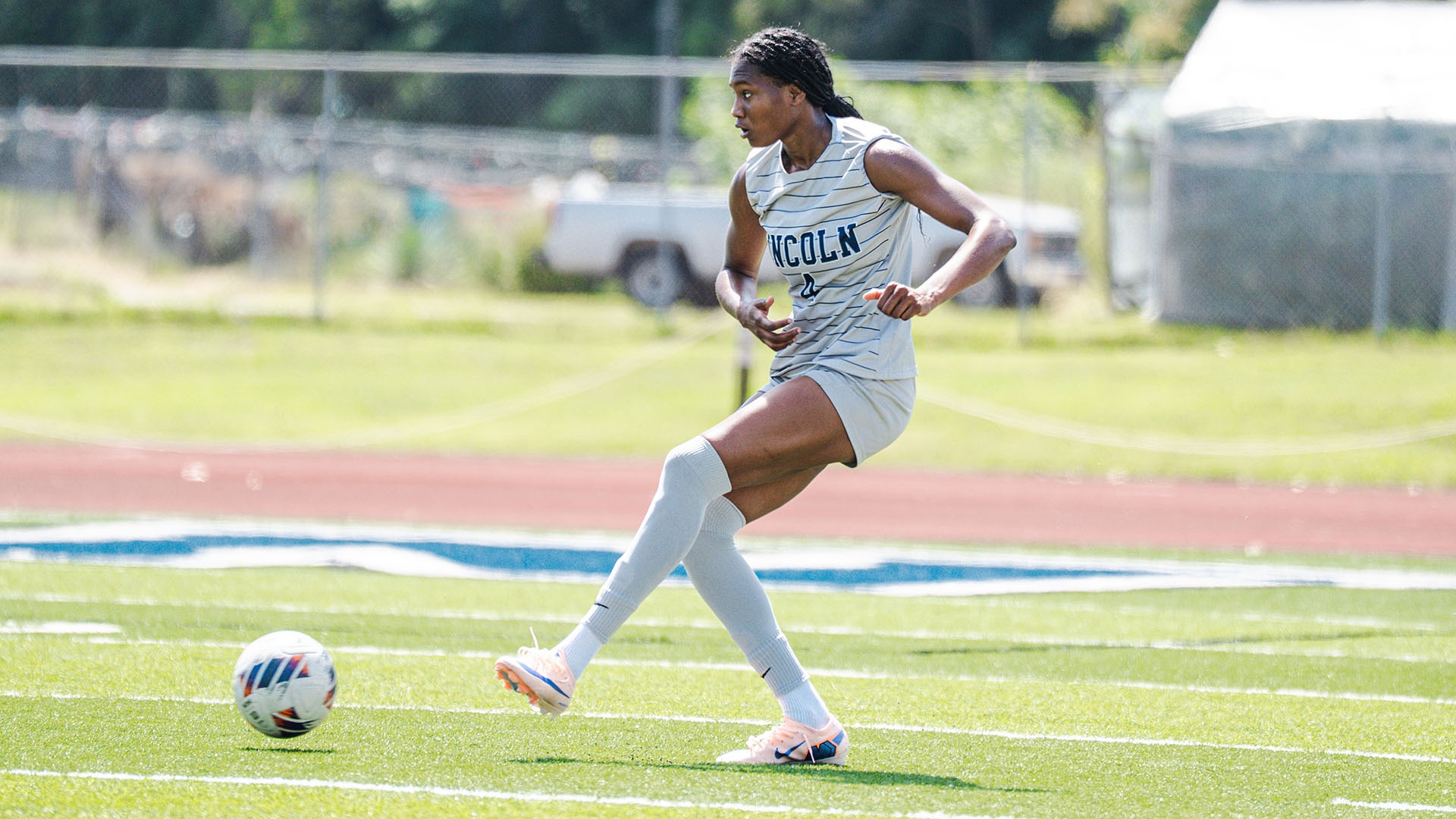 Rachael Noel Plays in a Corner Kick Against Harris Stowe in 2026
