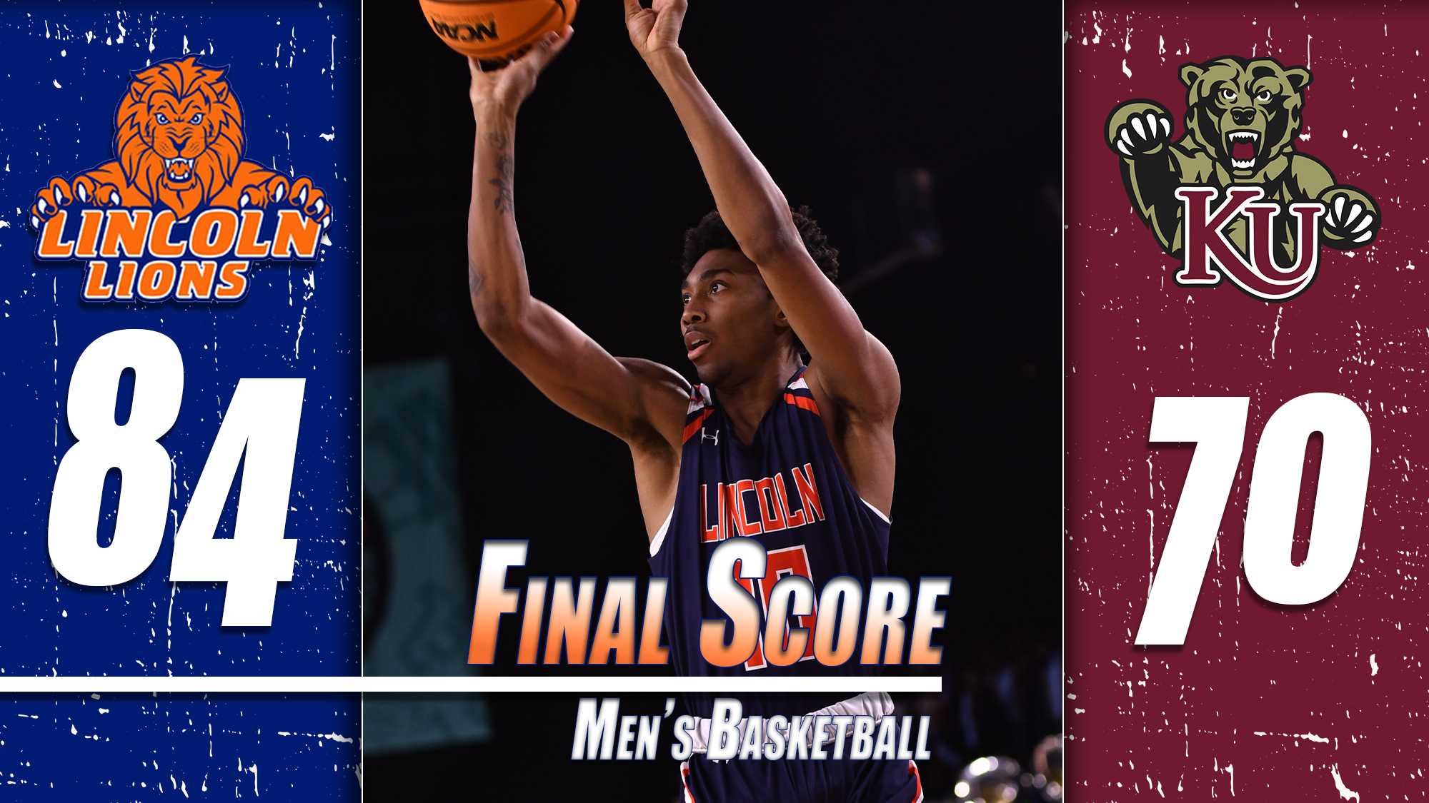 Lincoln U Men’s Basketball Overpowers Kutztown, 8470 Lincoln