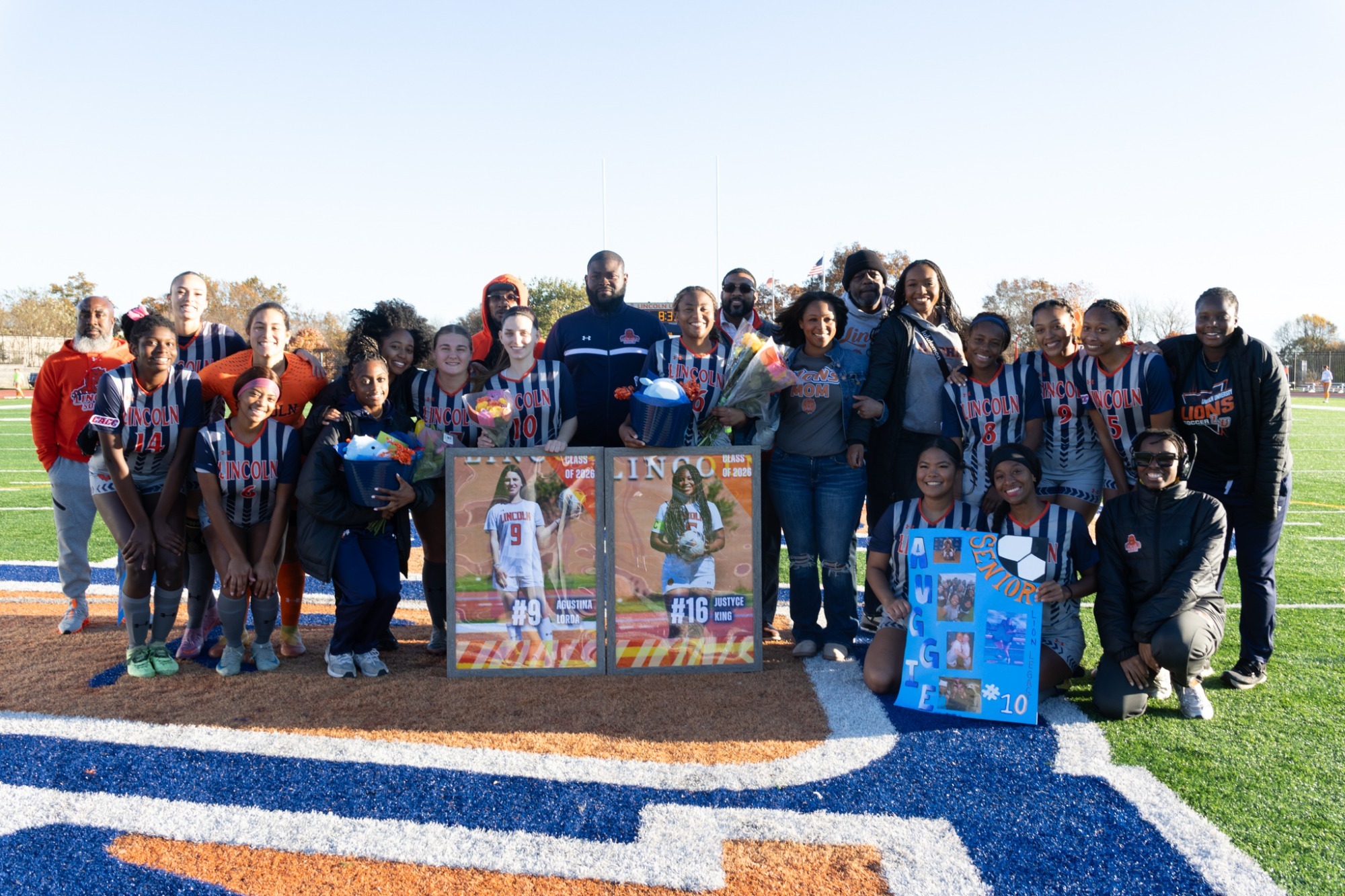 Team Shot for Senior day 
