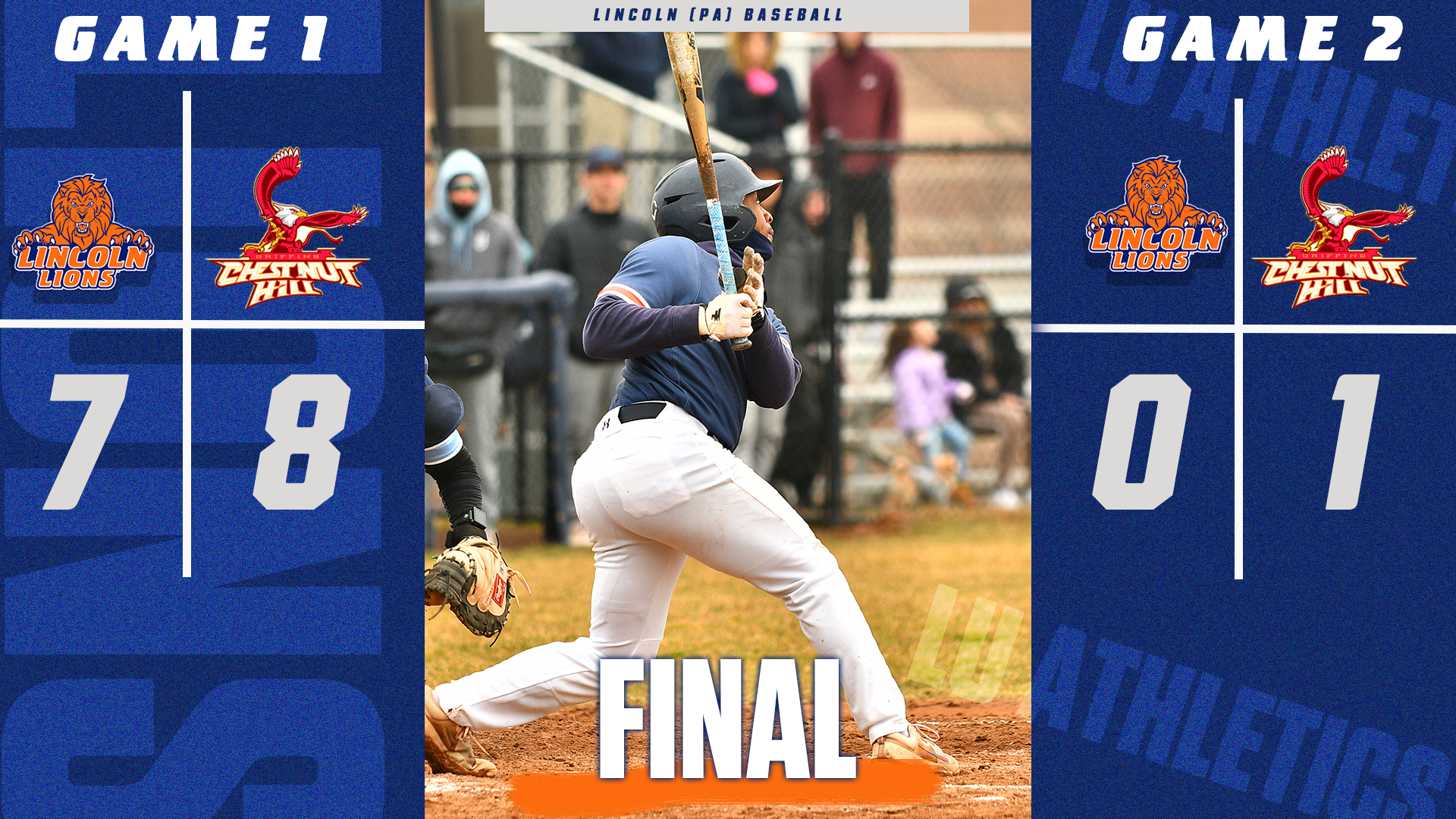 Final vs Chestnut Hill College Base