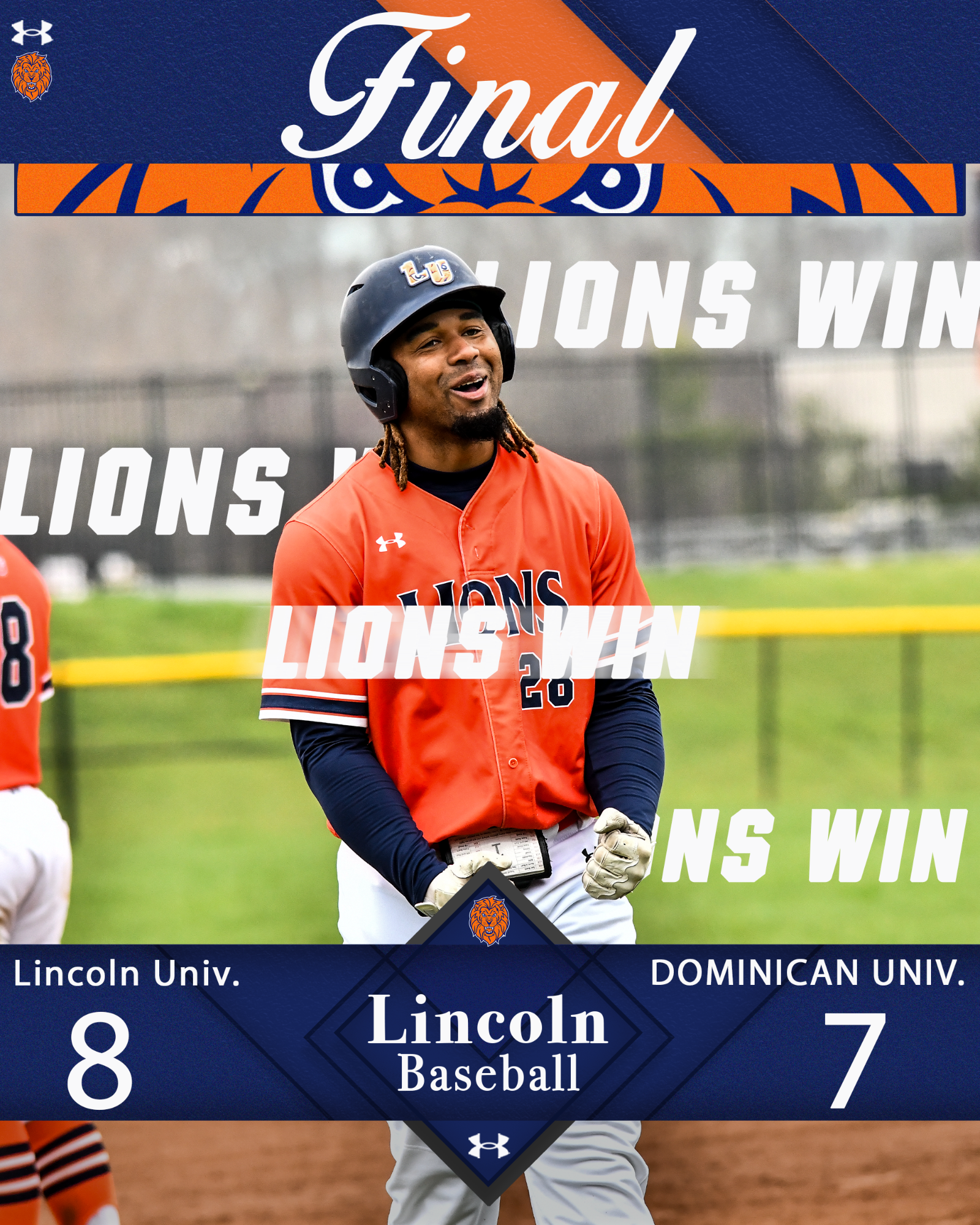Lions WIN BB vs DOM