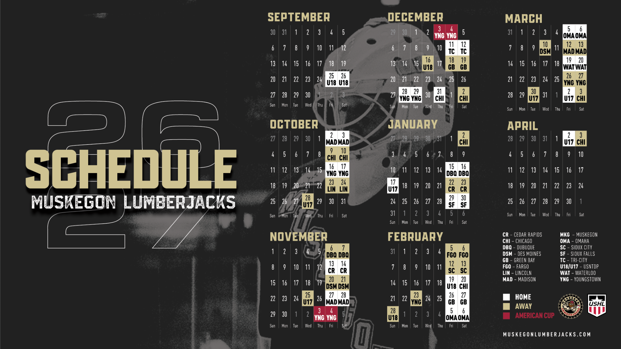 2627 Schedule Horizontal