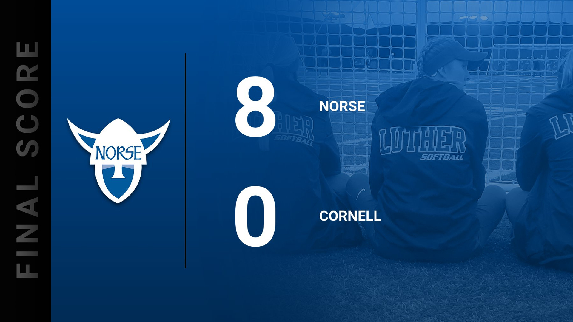 Luther Defeats Cornell 80 in Six Innings Kendra Cooper Strikes Out 14 Luther College