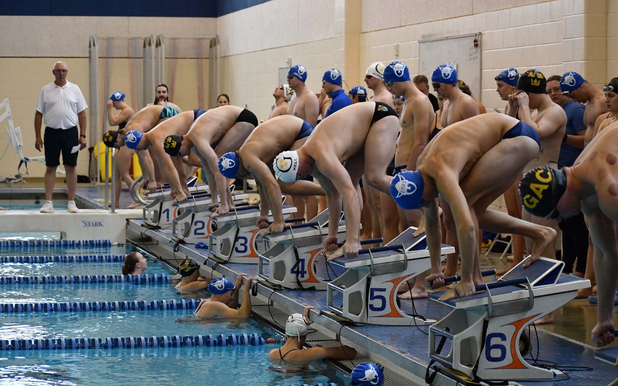 Men's Swimming and Diving vs Gustavus Adolphus 2024