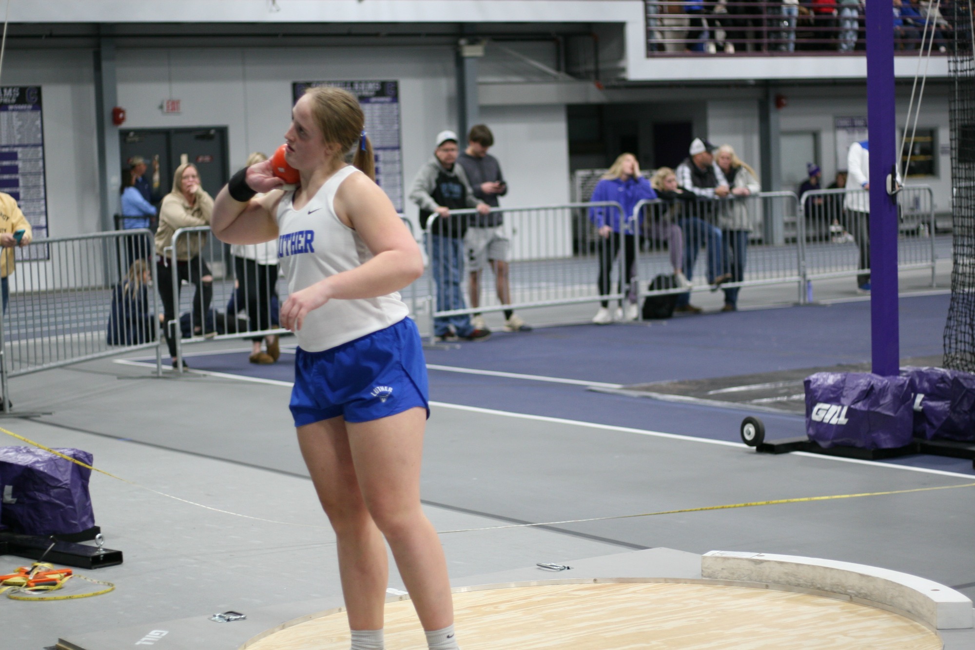 Julianne Lundvall - shot put - Dec. 2024