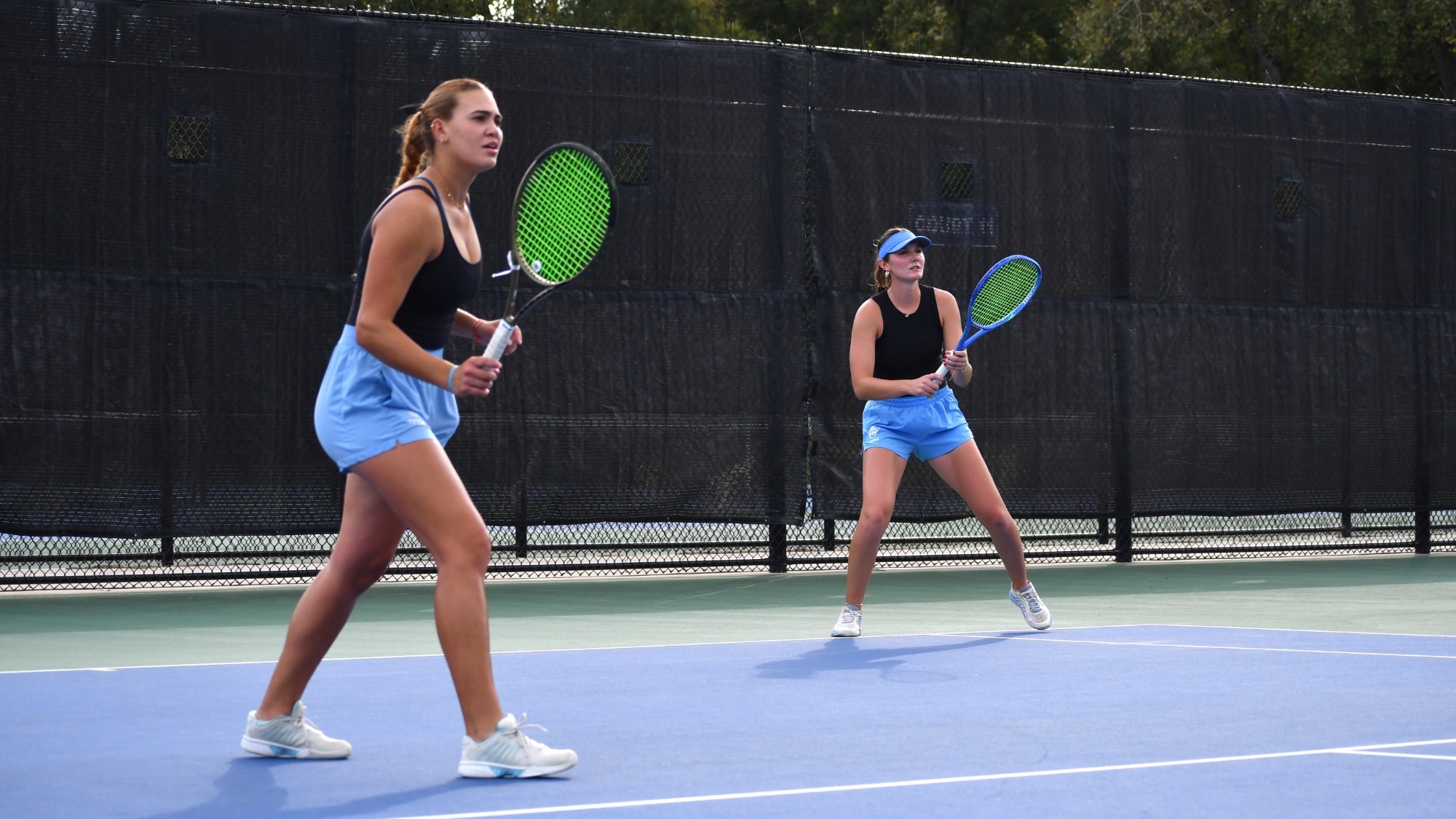 Julia Moreno and Allie Christensen Doubles