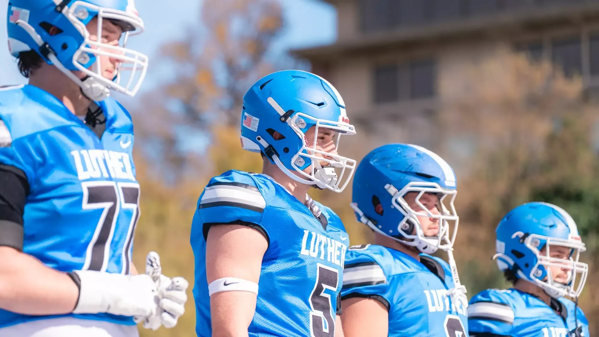 Luther Football Captains vs Simpson 2025