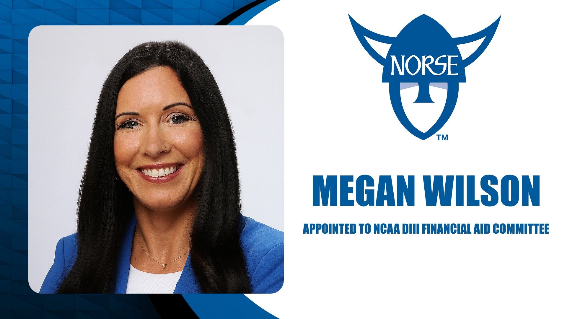 Megan Wilson General Feature Graphic for the NCAA Financial Aid Committee