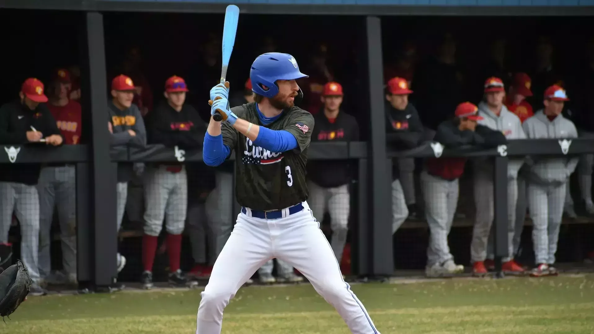 Noah Pinette hitting