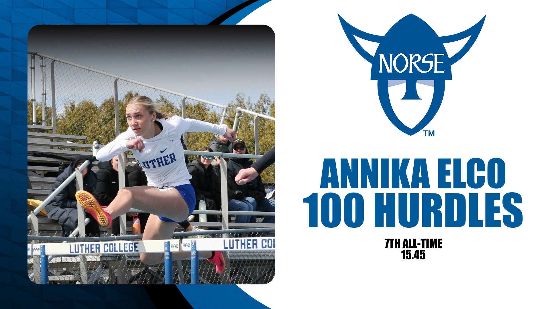 Annika Elco 100 hurdles 7th all-time graphic