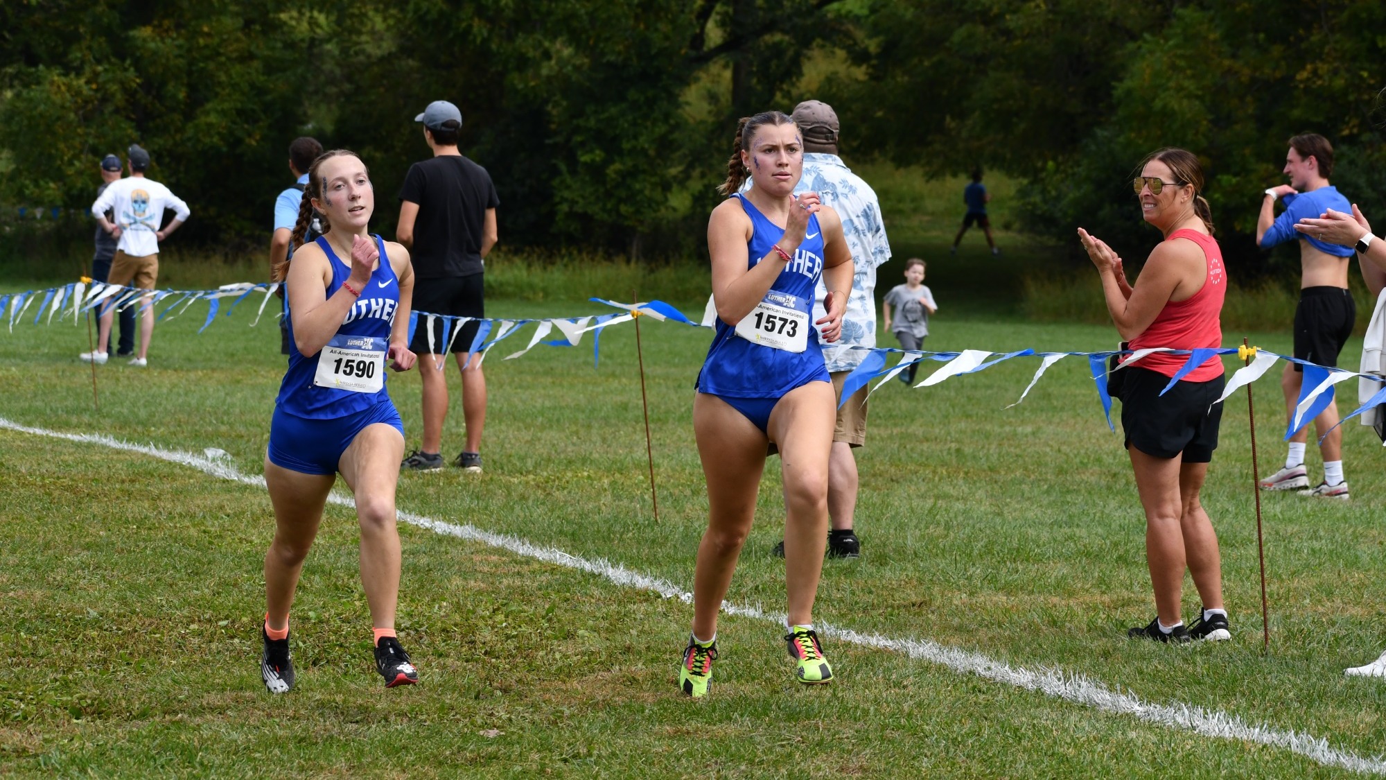 Jenna Woodsmall and Penelope Hanson - All-American 2025