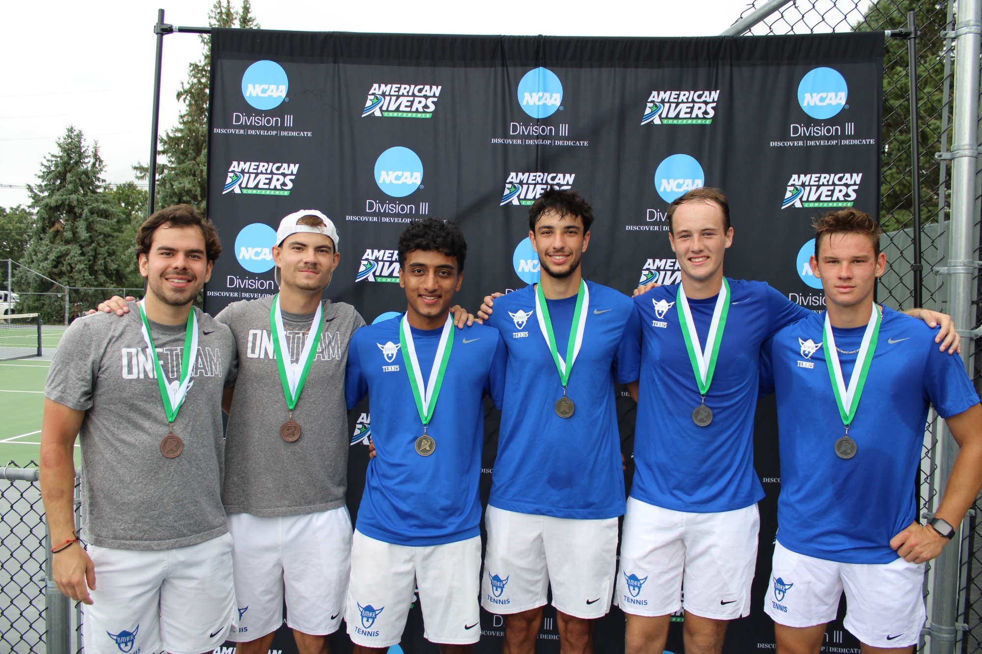 Men's Tennis A-Doubles A-R-C Individual Tournament Podium Sweep 2025