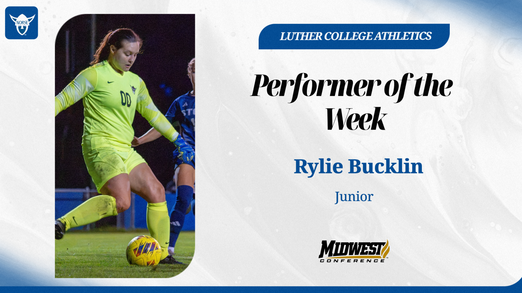Rylie Bucklin-Performer or the Week 10.12.26